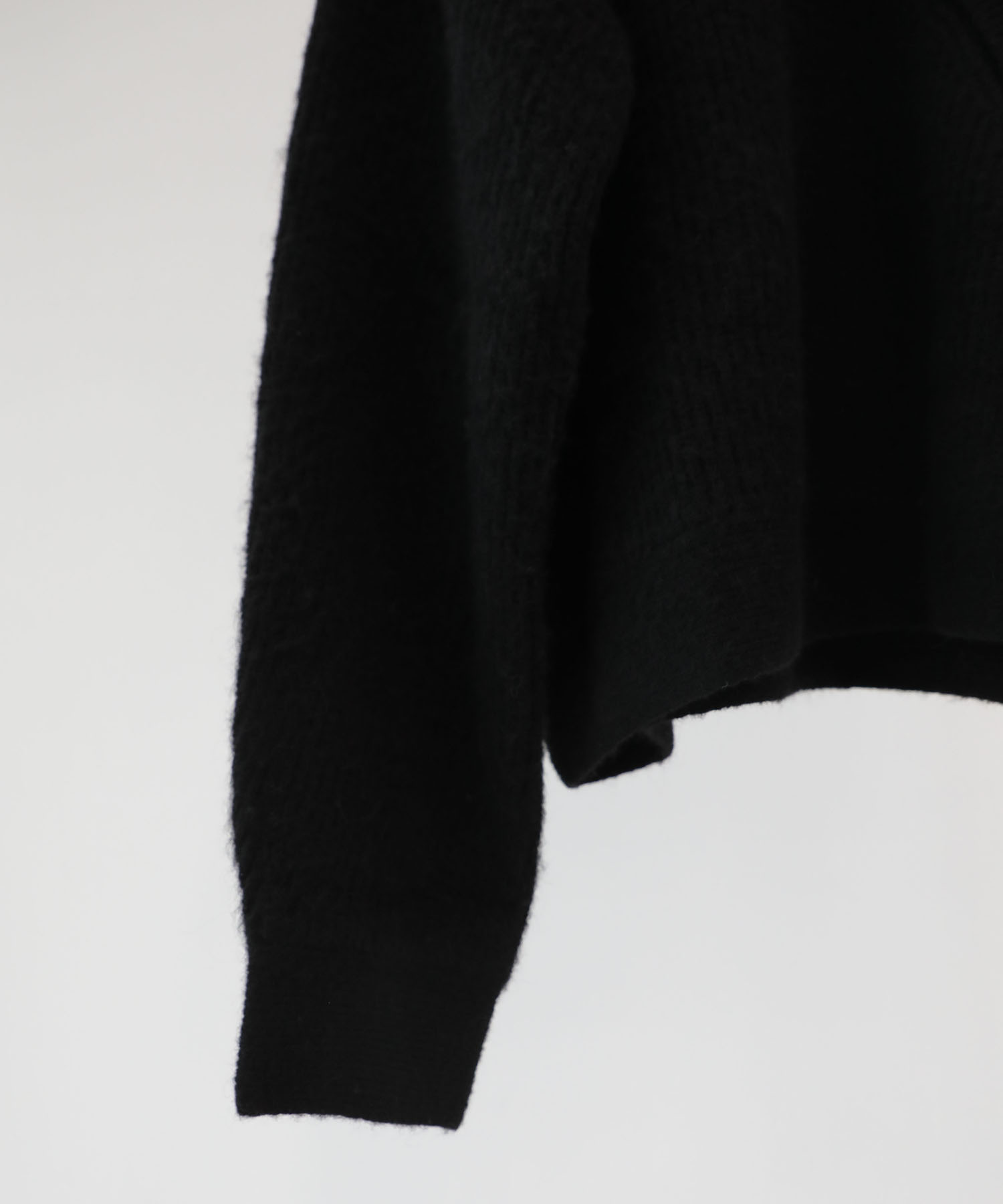 別注　CURVED CARDIGAN　MOHAIR GOAT ESSENCE