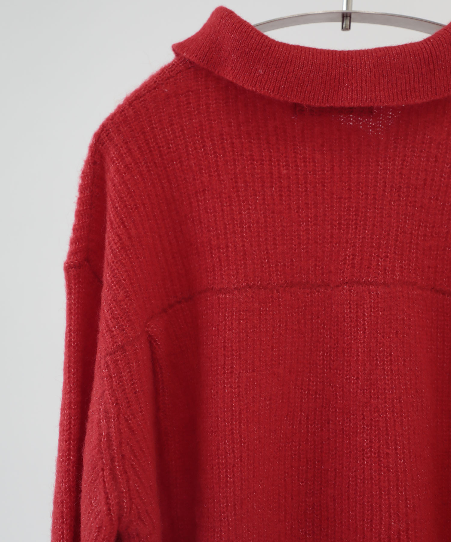 別注　CURVED CARDIGAN　MOHAIR CONZ