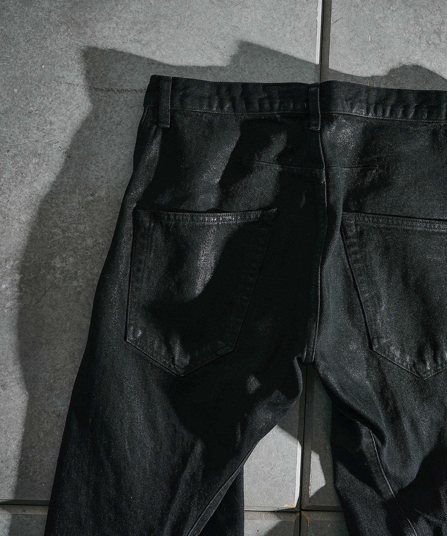 別注 COATING FADE TWIST JEANS NVRFRGT