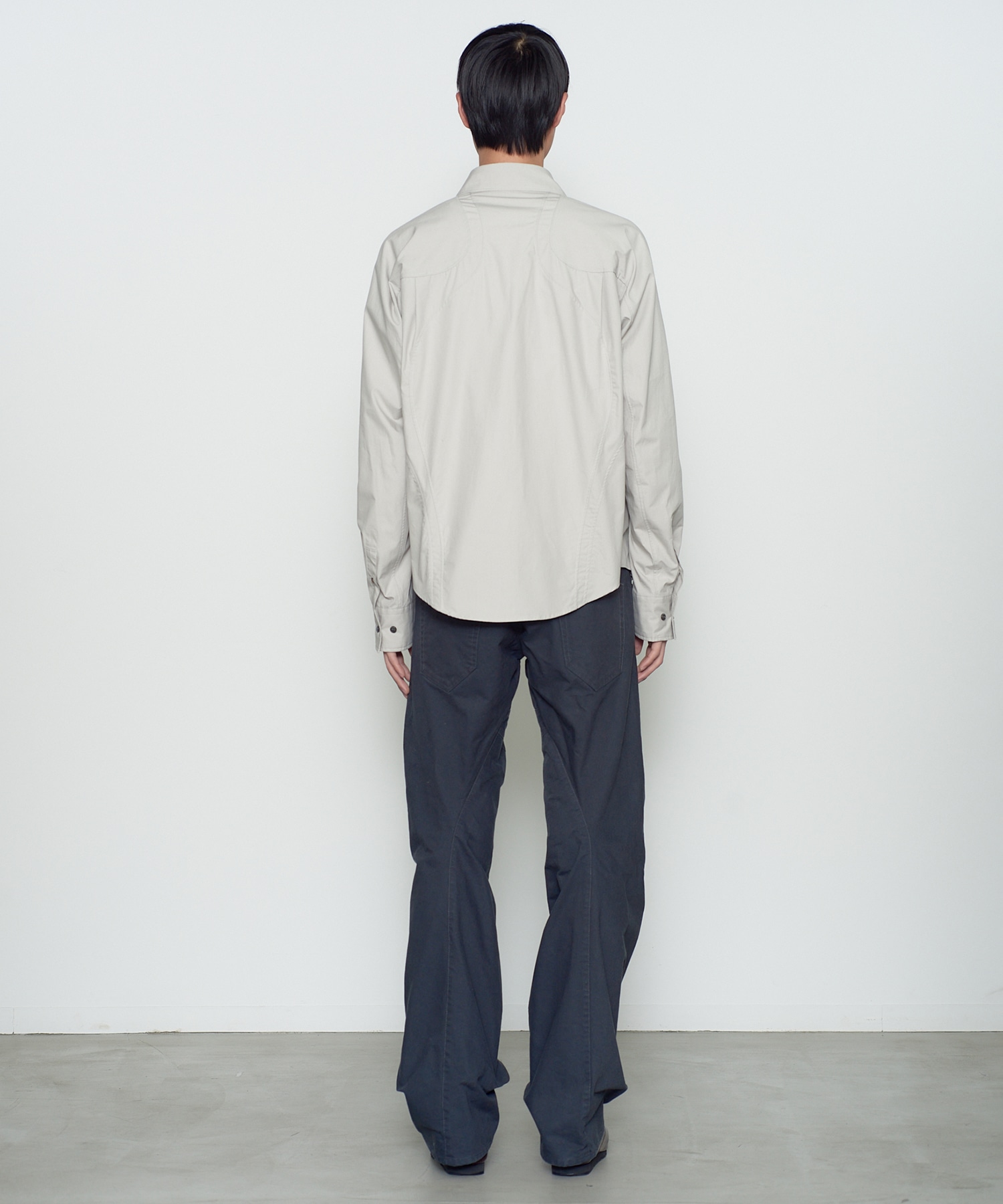 PANELLED 3D TWISTED 5P PANTS NVRFRGT