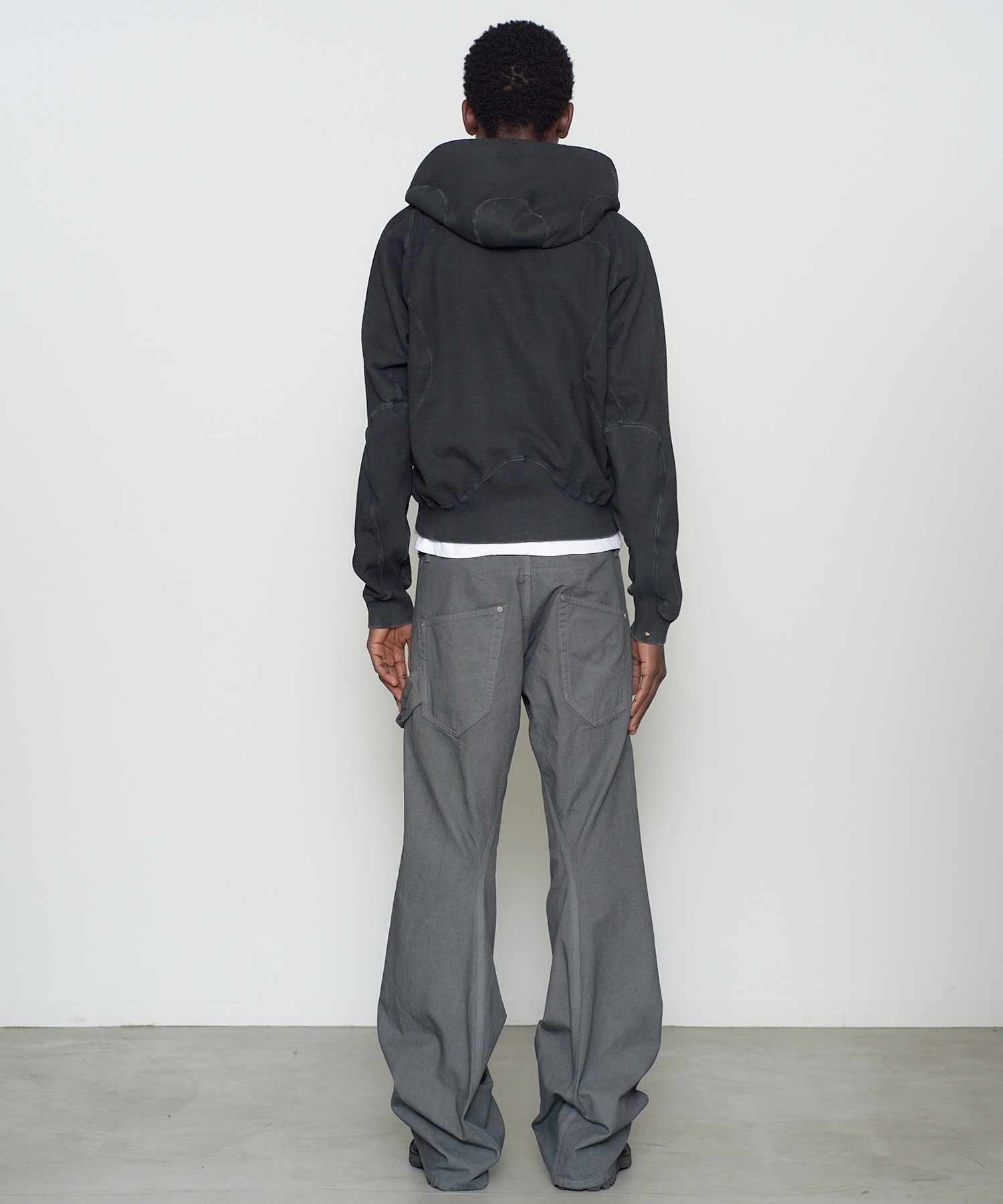 CURVED LEG DOUBLE KNEE WORK PANTS NVRFRGT