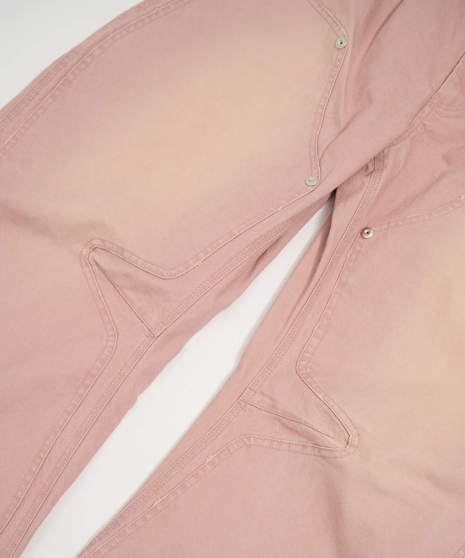 duck double knee curved leg pants CONZ