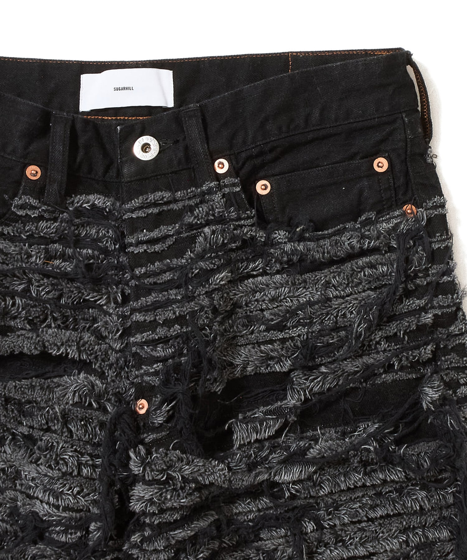 SLASHER MODERN DENIM PANTS FLARED CUT SUGARHILL