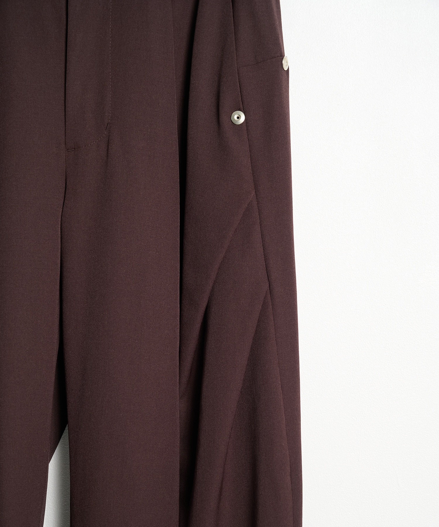 curve leg trousers GABA CONZ