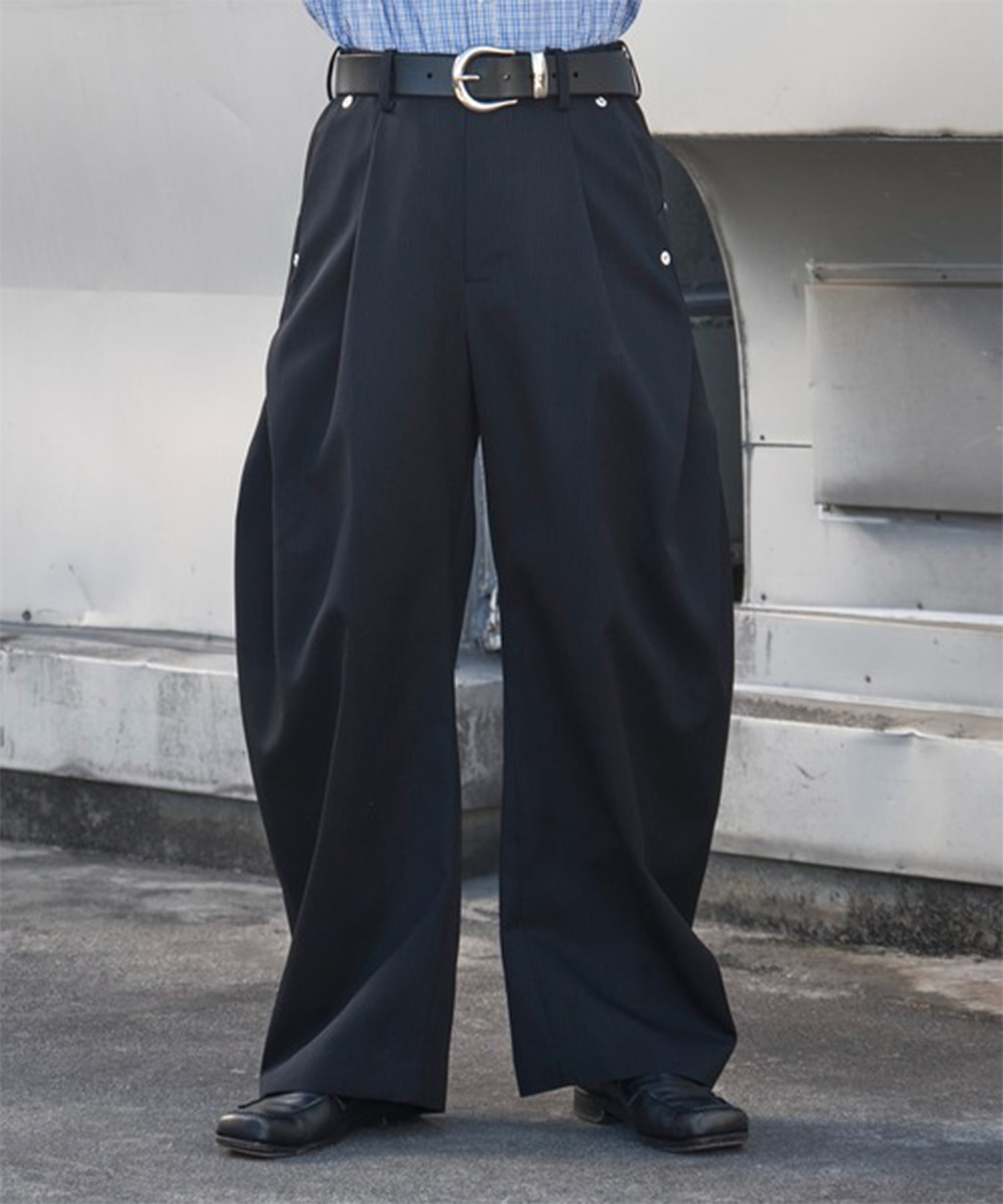 curve leg trousers GABA CONZ