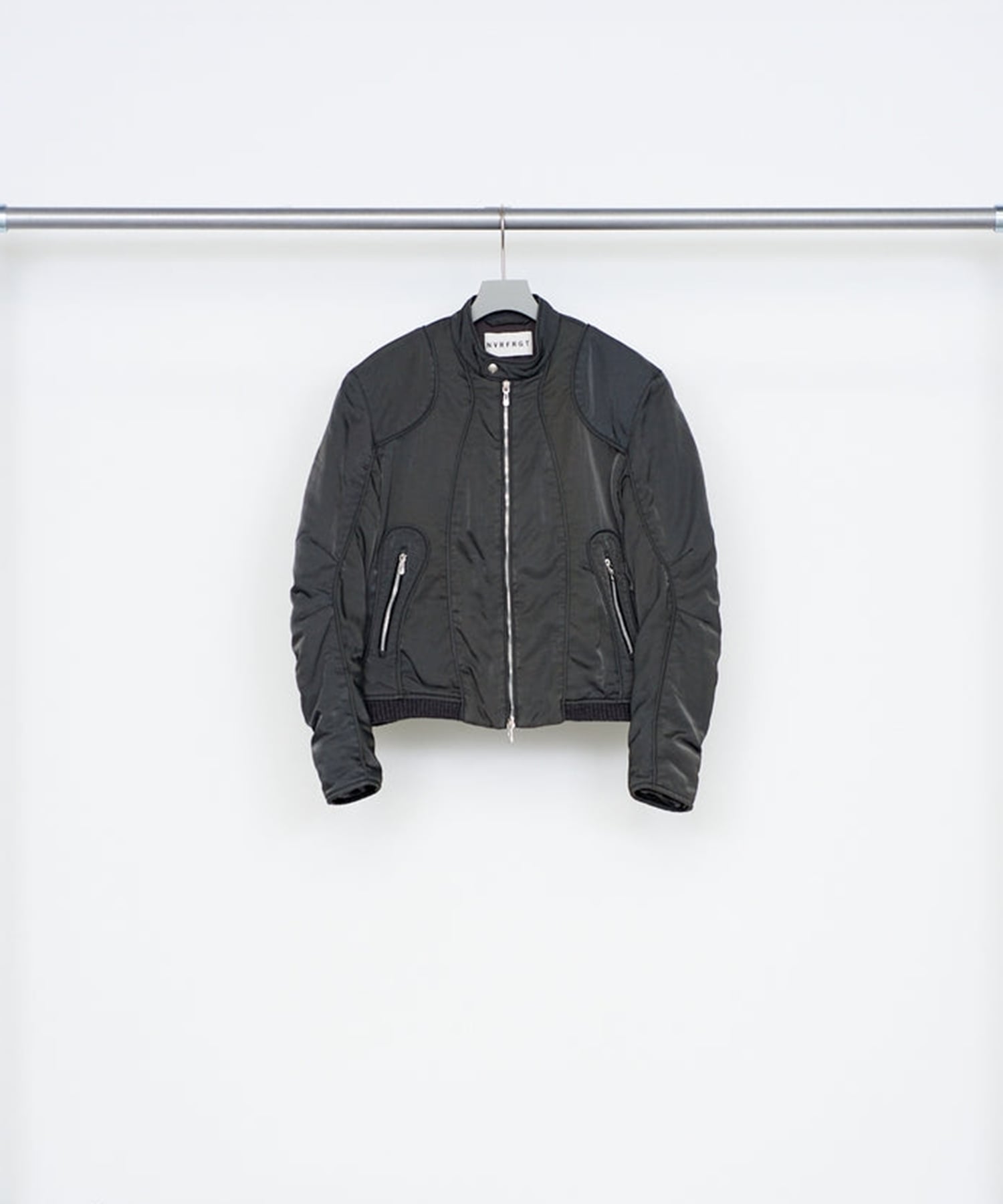 PANELLED PADDED MOTO JACKET NVRFRGT
