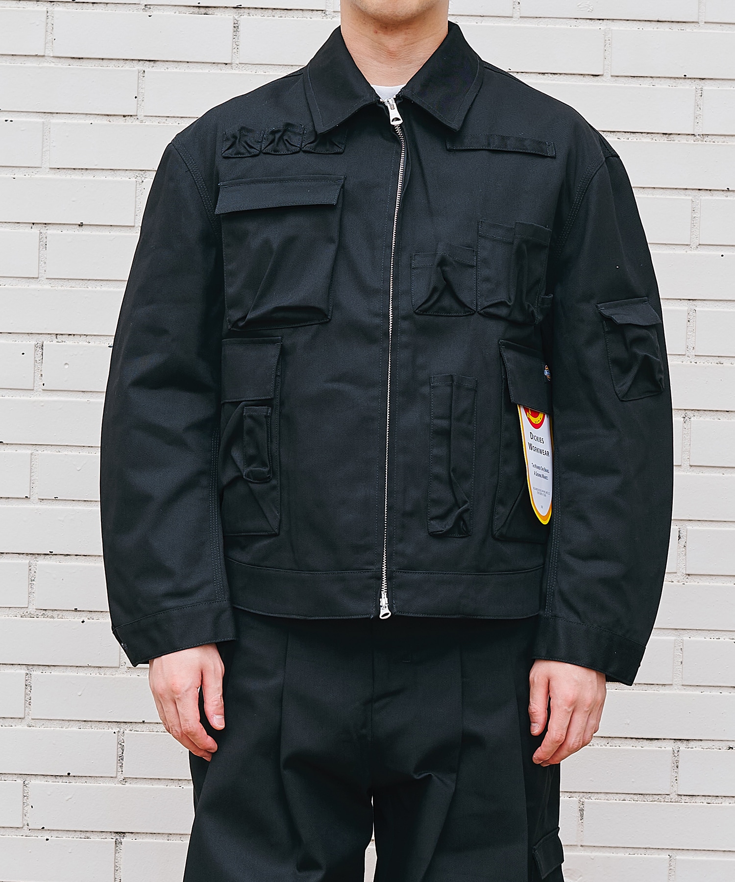 designers essential jacket with Dickies SHINYAKOZUKA