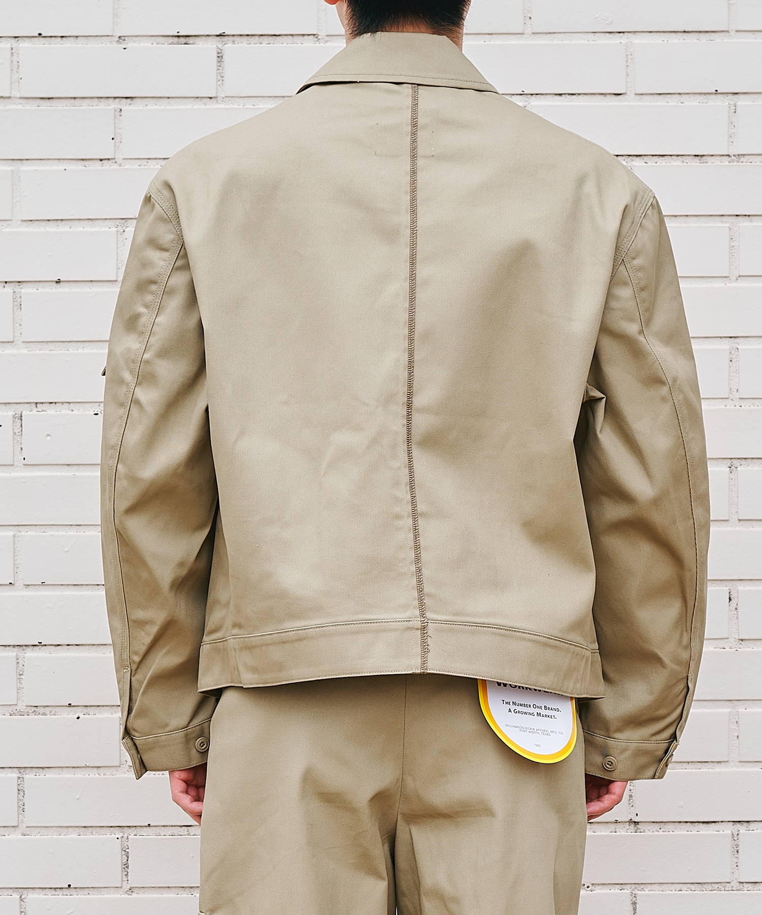 designers essential jacket with Dickies SHINYAKOZUKA