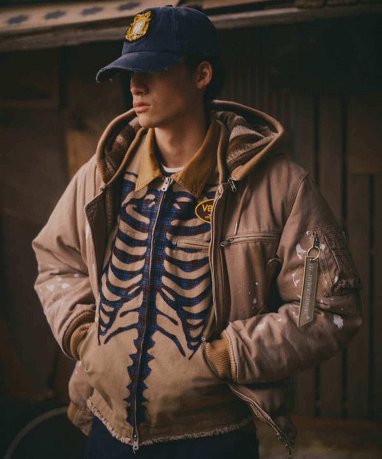 Canvas Bone Jacket FAF