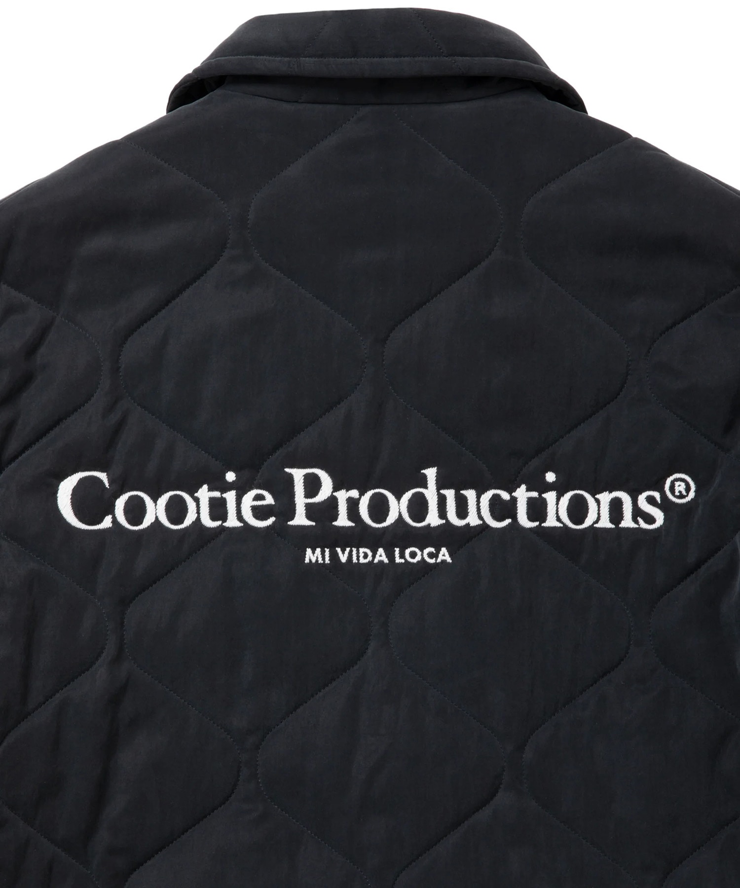 Cu/Ny Satin Vietnam Liner Jacket COOTIE PRODUCTIONS