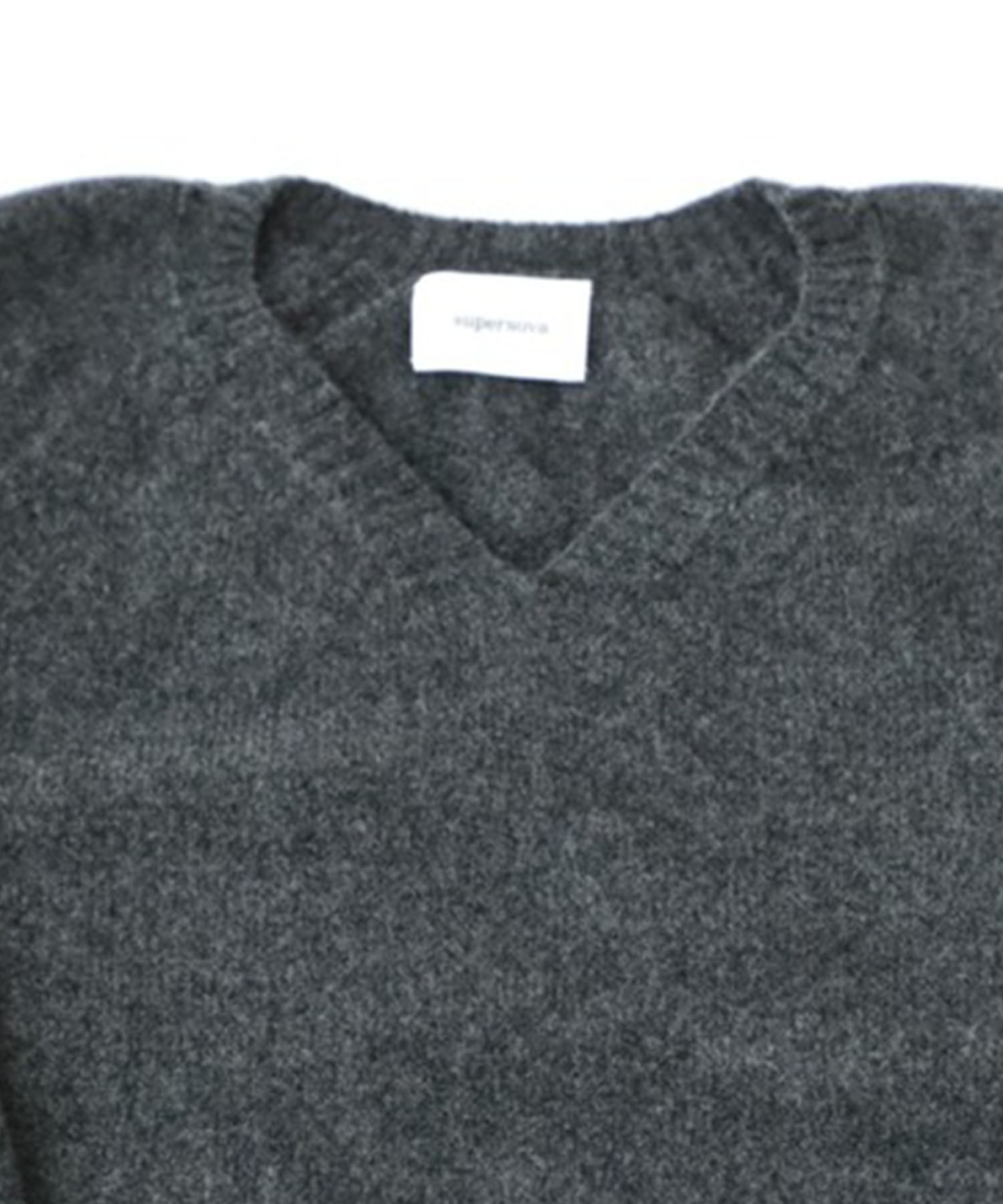 別注 Whole Garment V-Neck Wool/Cashmere/Silk superNova.