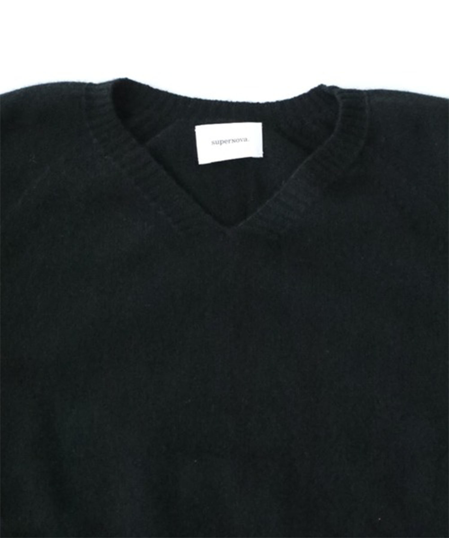 別注 Whole Garment V-Neck Wool/Cashmere/Silk superNova.