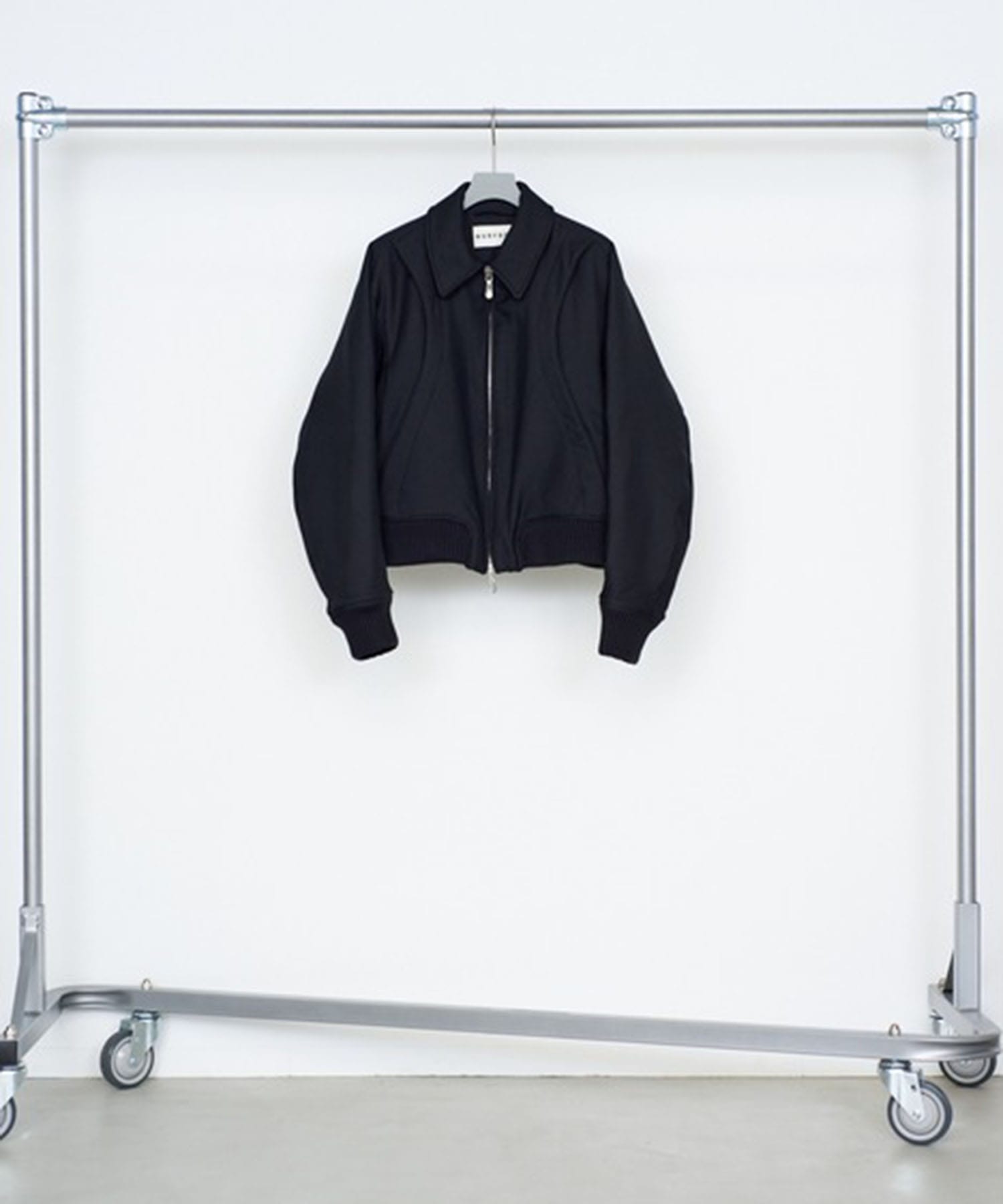 ZIP UP PADDED SHORT BOMBER JACKET NVRFRGT