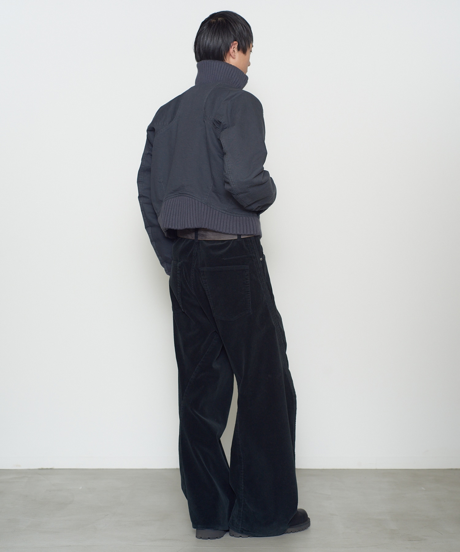 STAND COLLAR BOMBER JACKET NVRFRGT