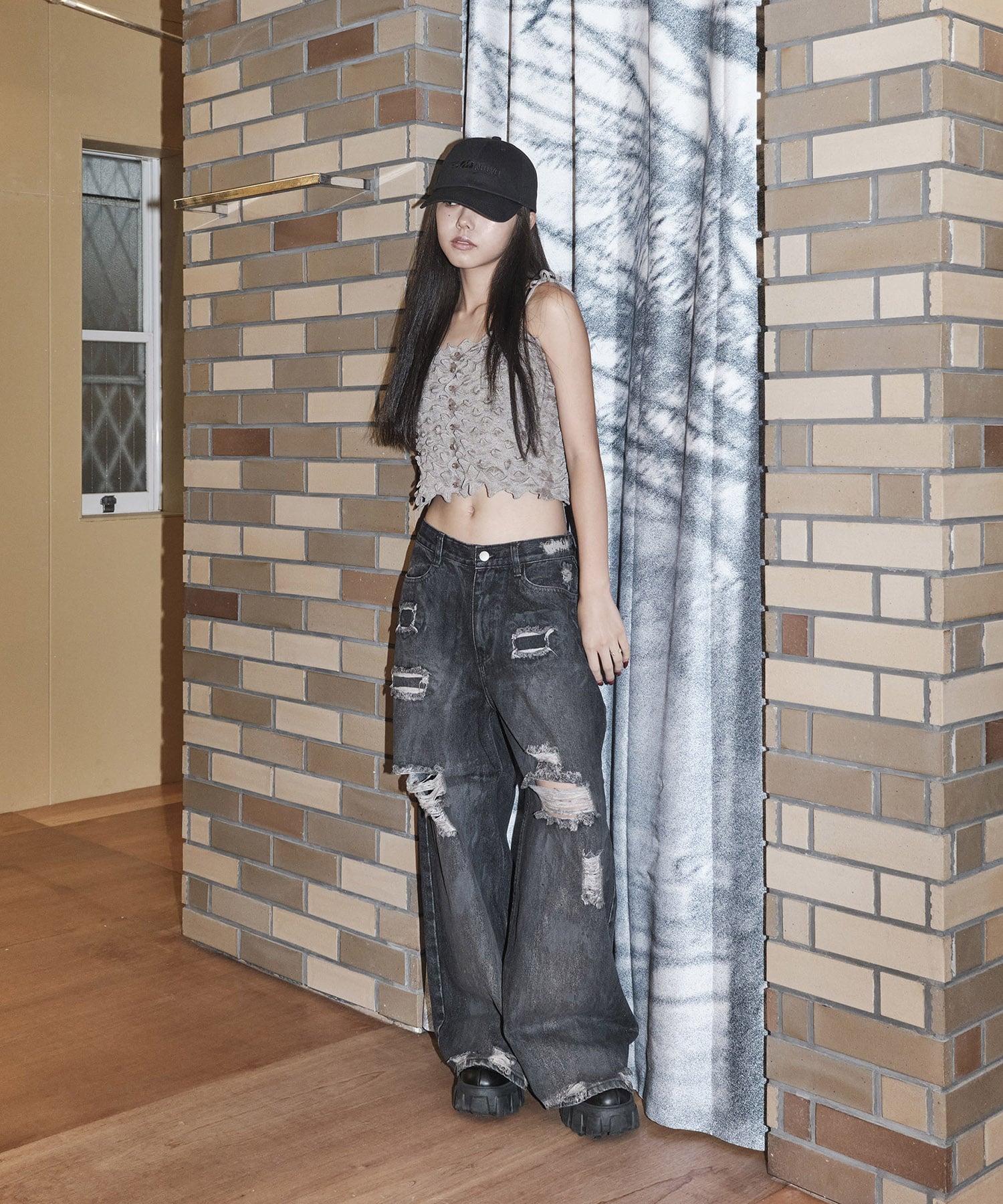 別注 durian camisole (SHORT) OPEN SESAME CLUB