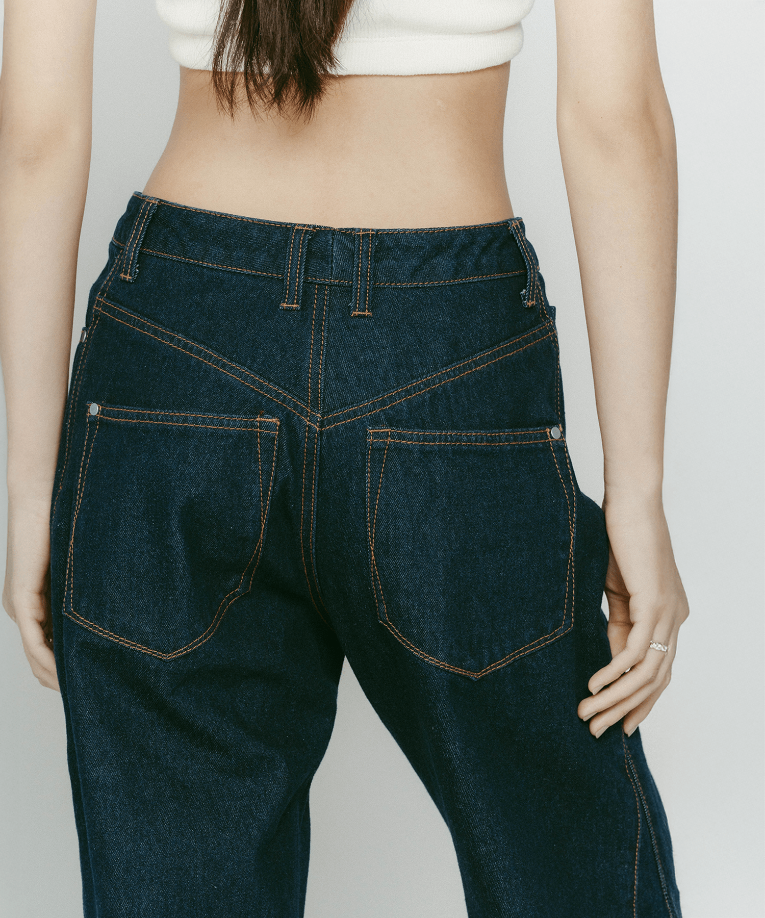 denim baggy pants Knuth Marf