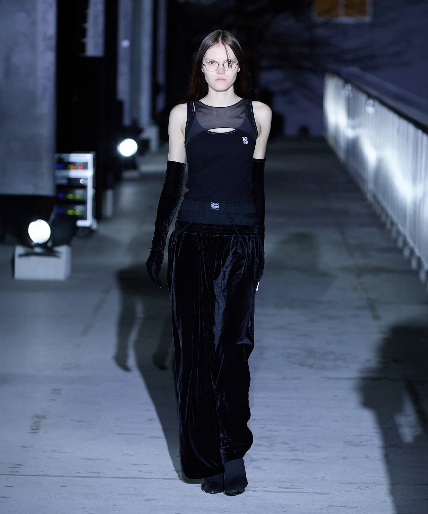 Layered Velvet Trouser BASICKS