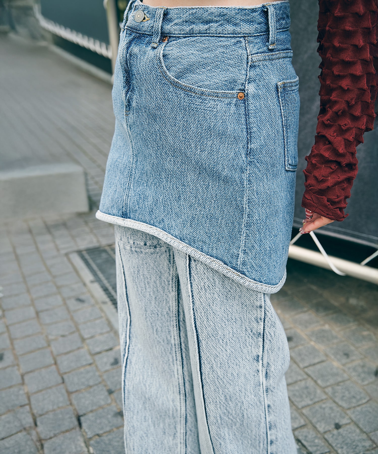 WAVE CUT SKIRT kotohayokozawa