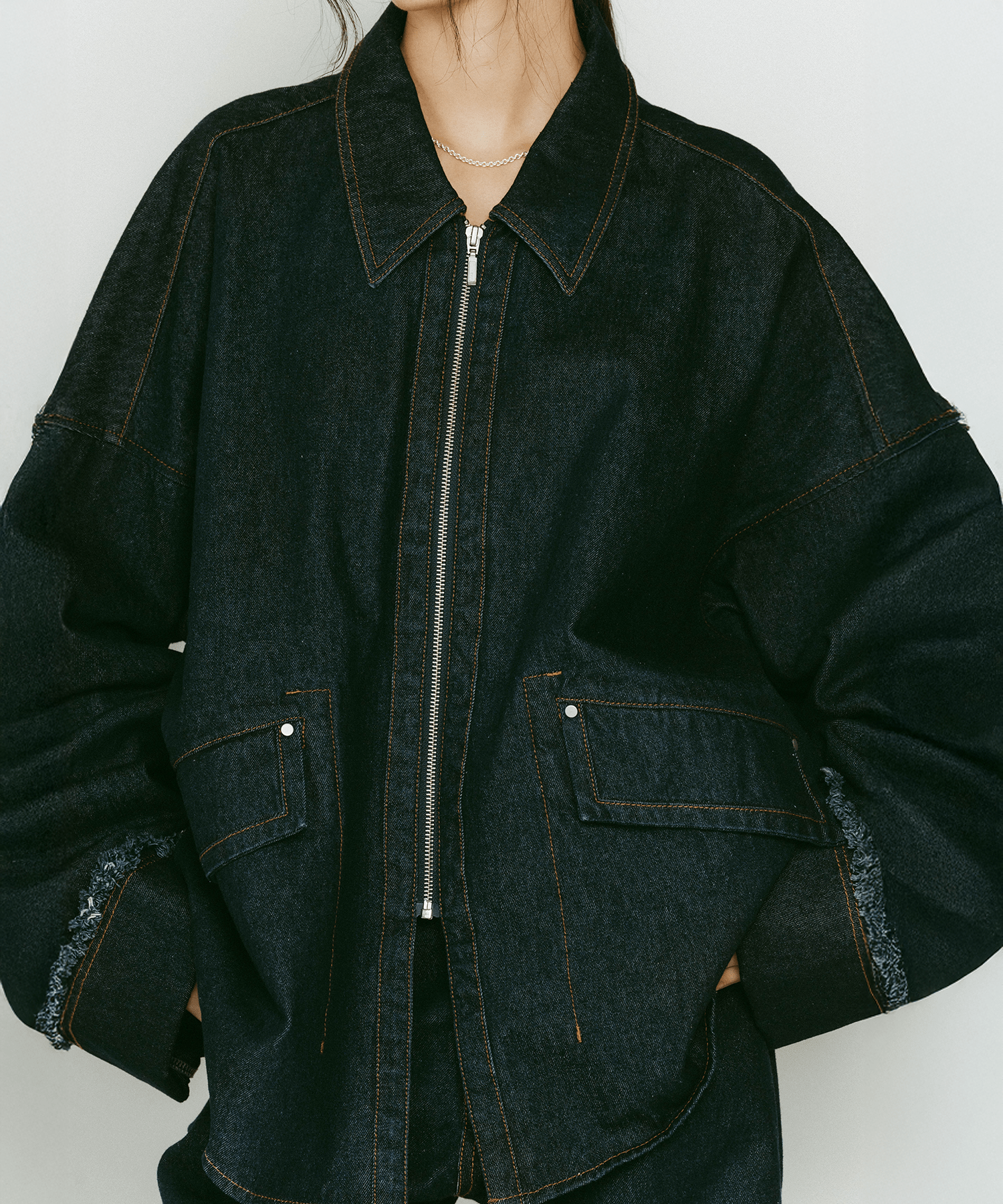 denim over shirt jacket(unisex) Knuth Marf