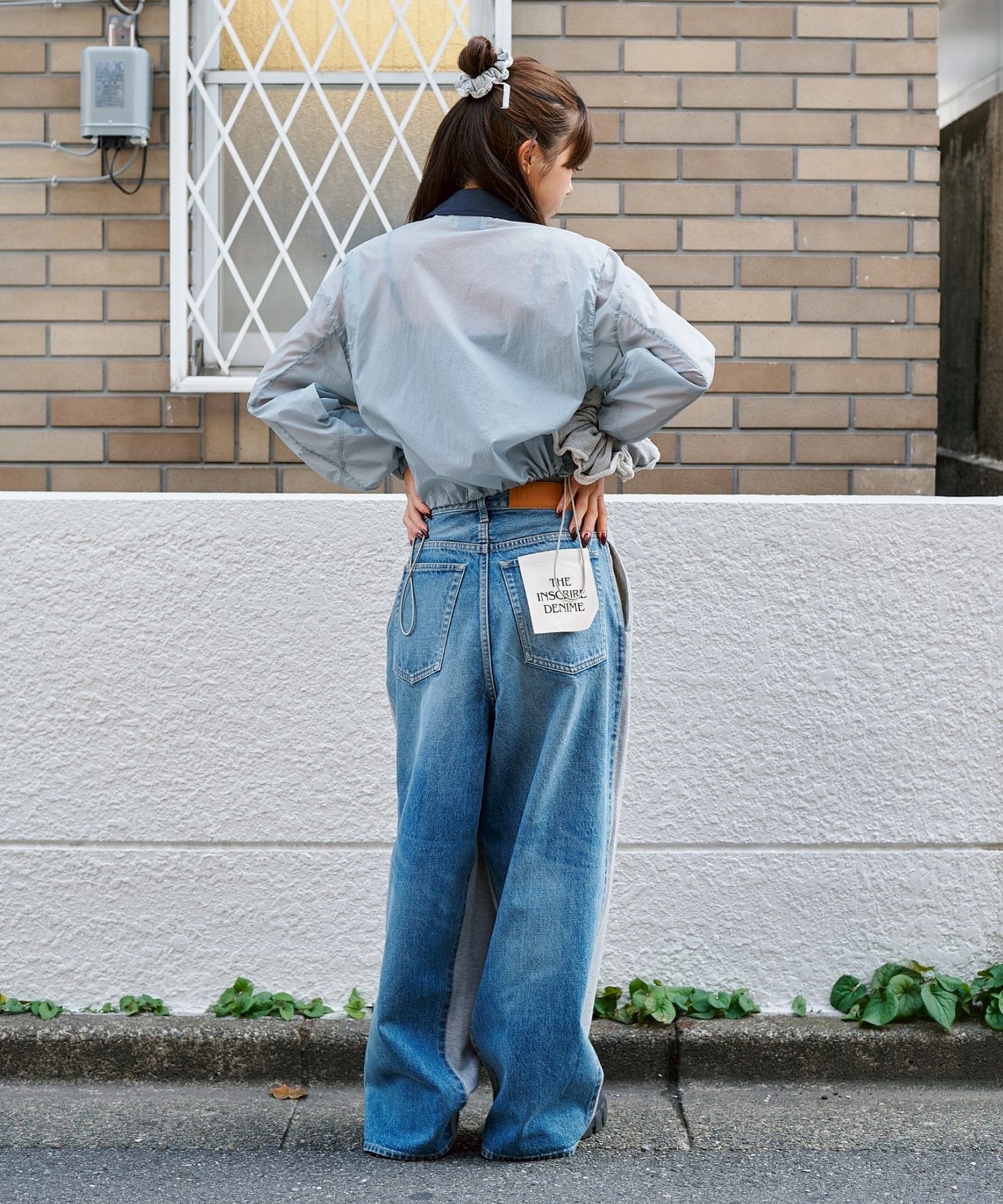 BI-COLOR NYLON BLOUSON CONZ