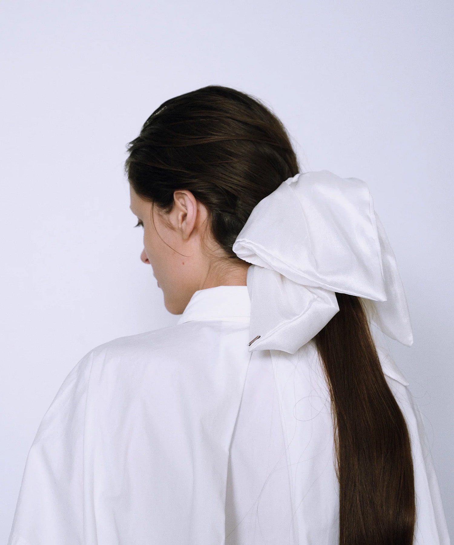 Silk Square  Large Scrunchie heyep