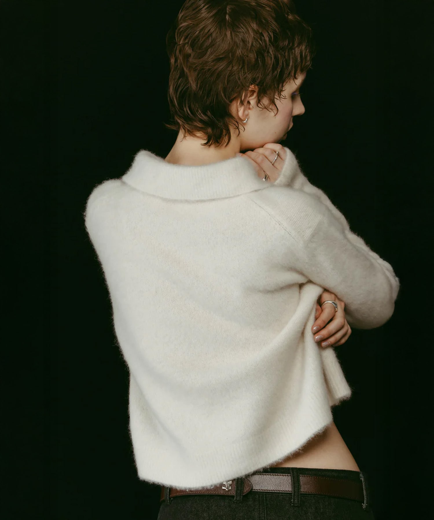 fox over polo-neck knit Knuth Marf