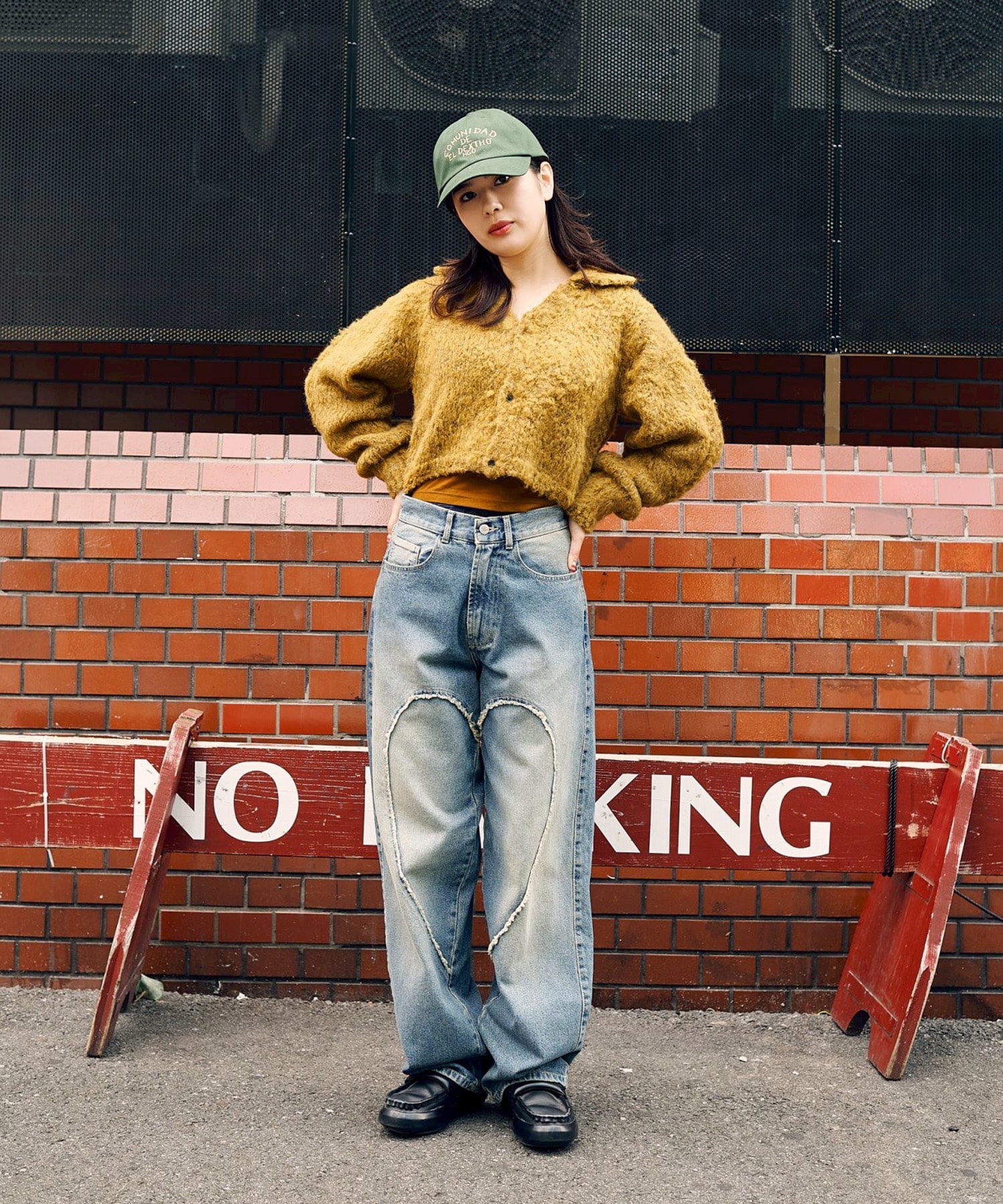 MIX FUR MOLE KNIT SKIPPER CARDIGAN ANTHEM A