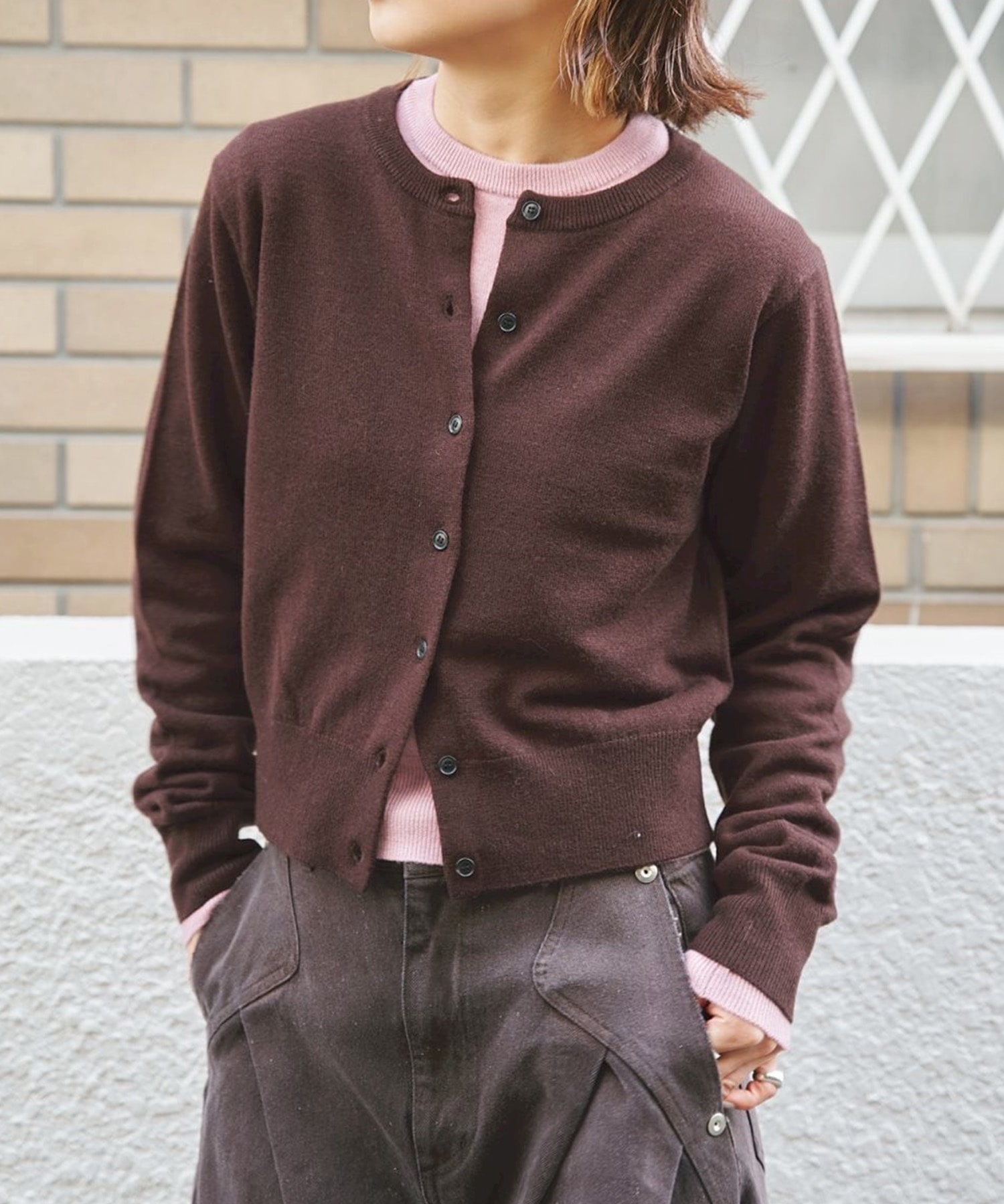 MERINO WOOL ENSEMBLE KNIT CONZ