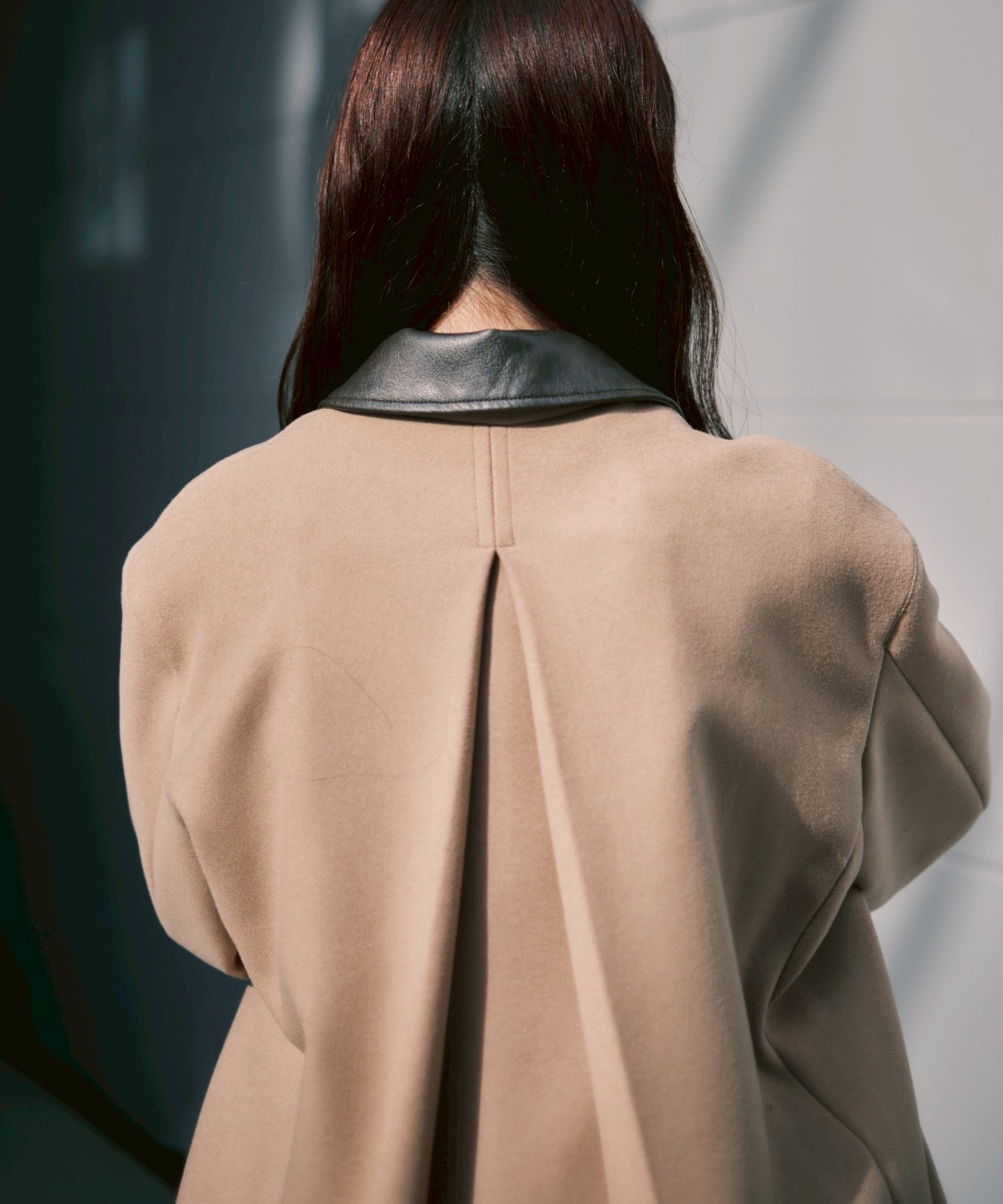 SHORT ZIP UP COAT CONZ