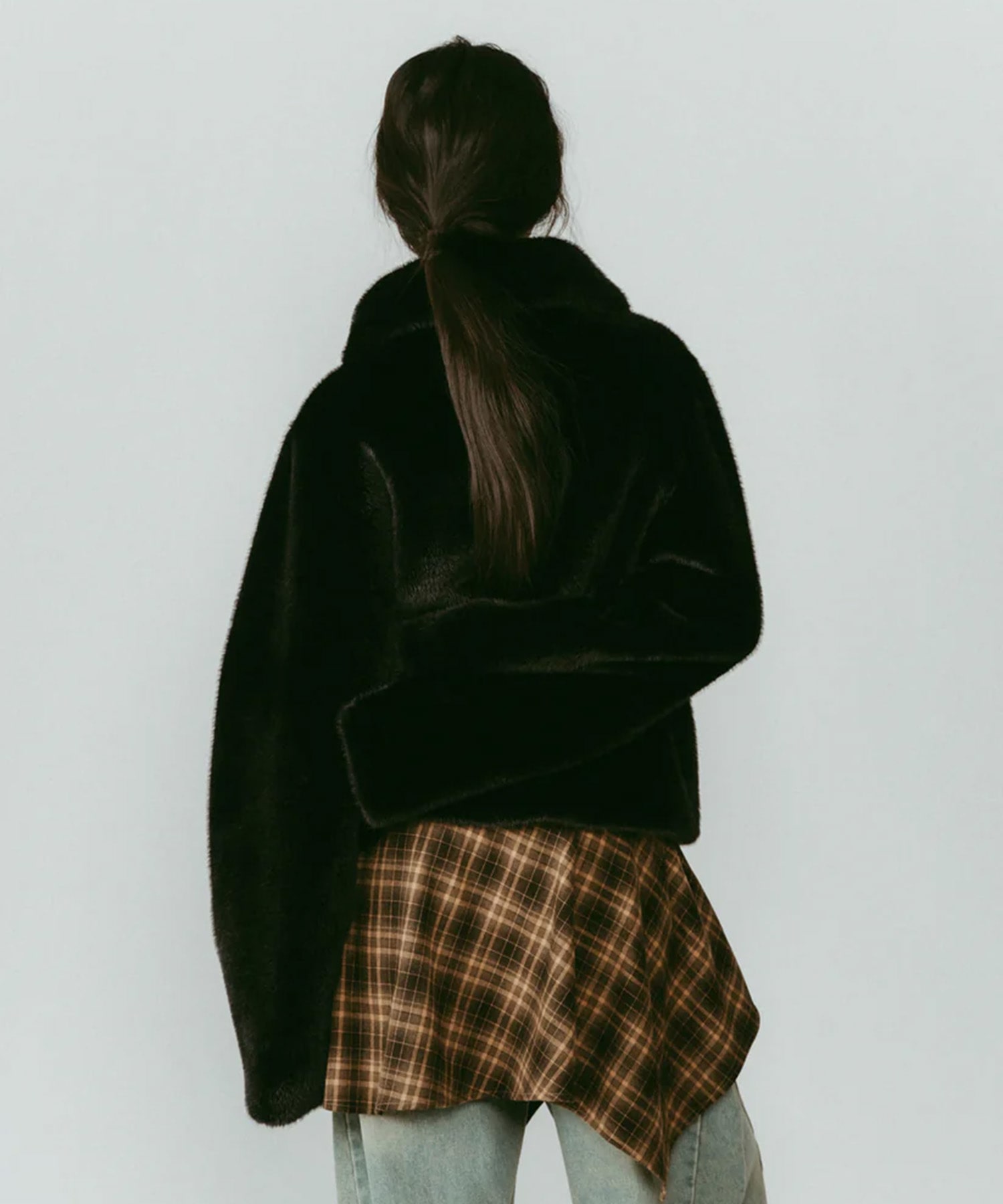 point collar fur coat Knuth Marf