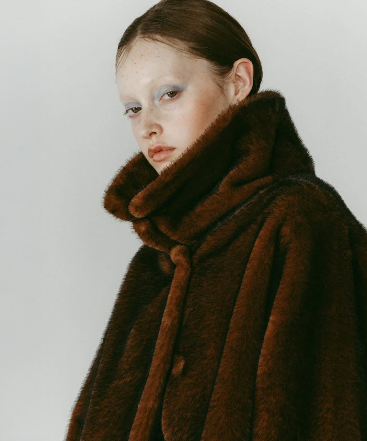 point collar fur coat Knuth Marf