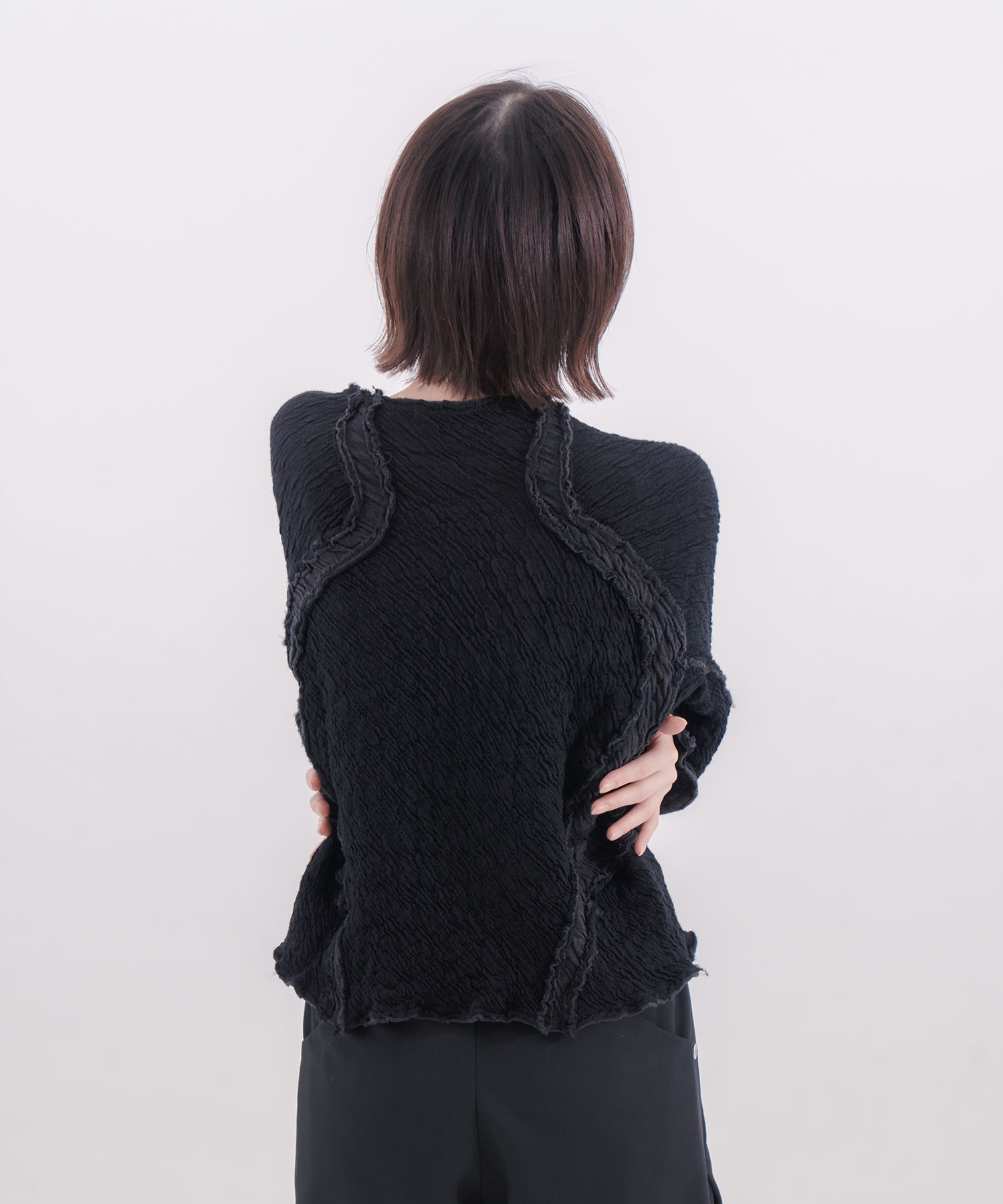 別注PANELED LONG SLEEVE NVRFRGT