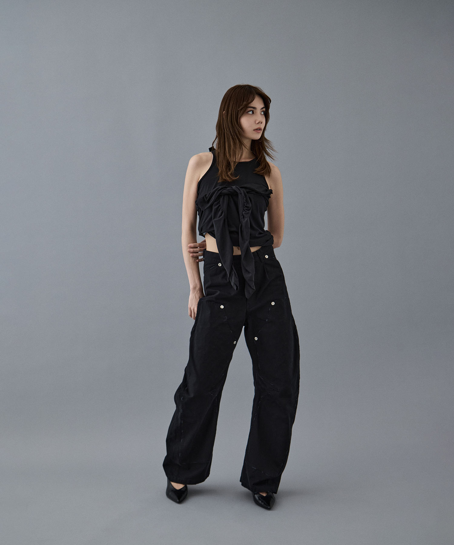 layered long sleeve top CONZ