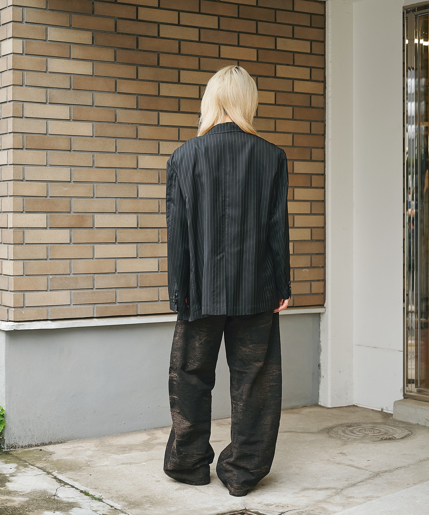 別注 DENIM CURVELEGPANTS TAAKK