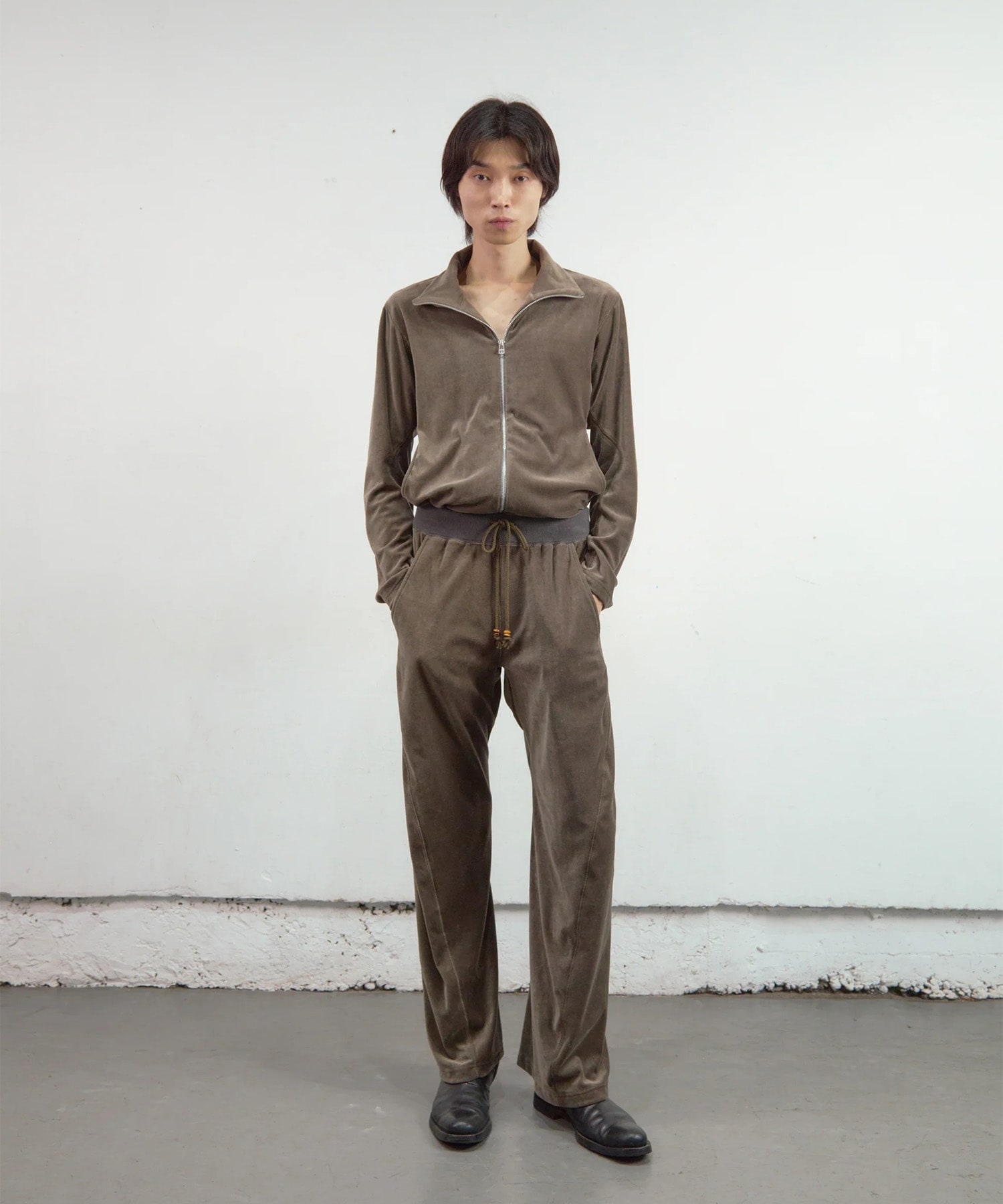 VELOUR 3D TWISTED LOUNGE PANTS NVRFRGT