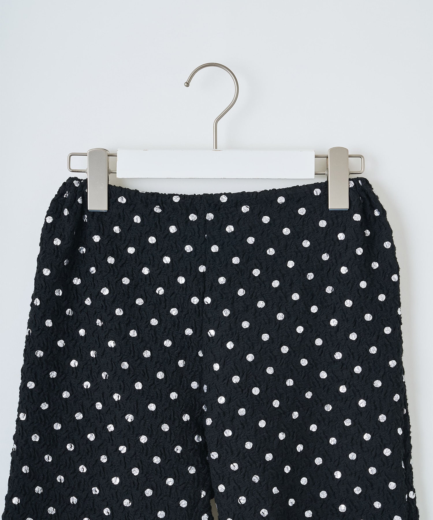 Polka dot print cycling shorts naokitomizuka