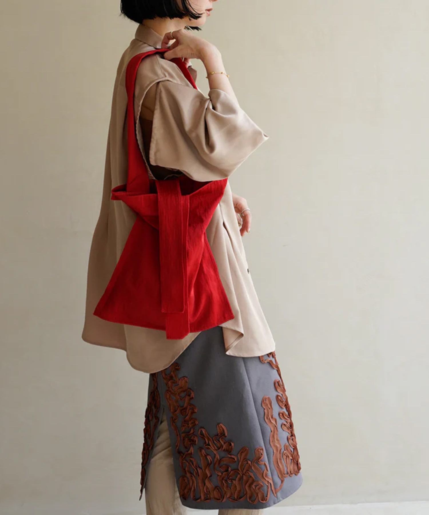 MARY INSIDE OUT TOTE - M / CERATO BRIGHT ITTI