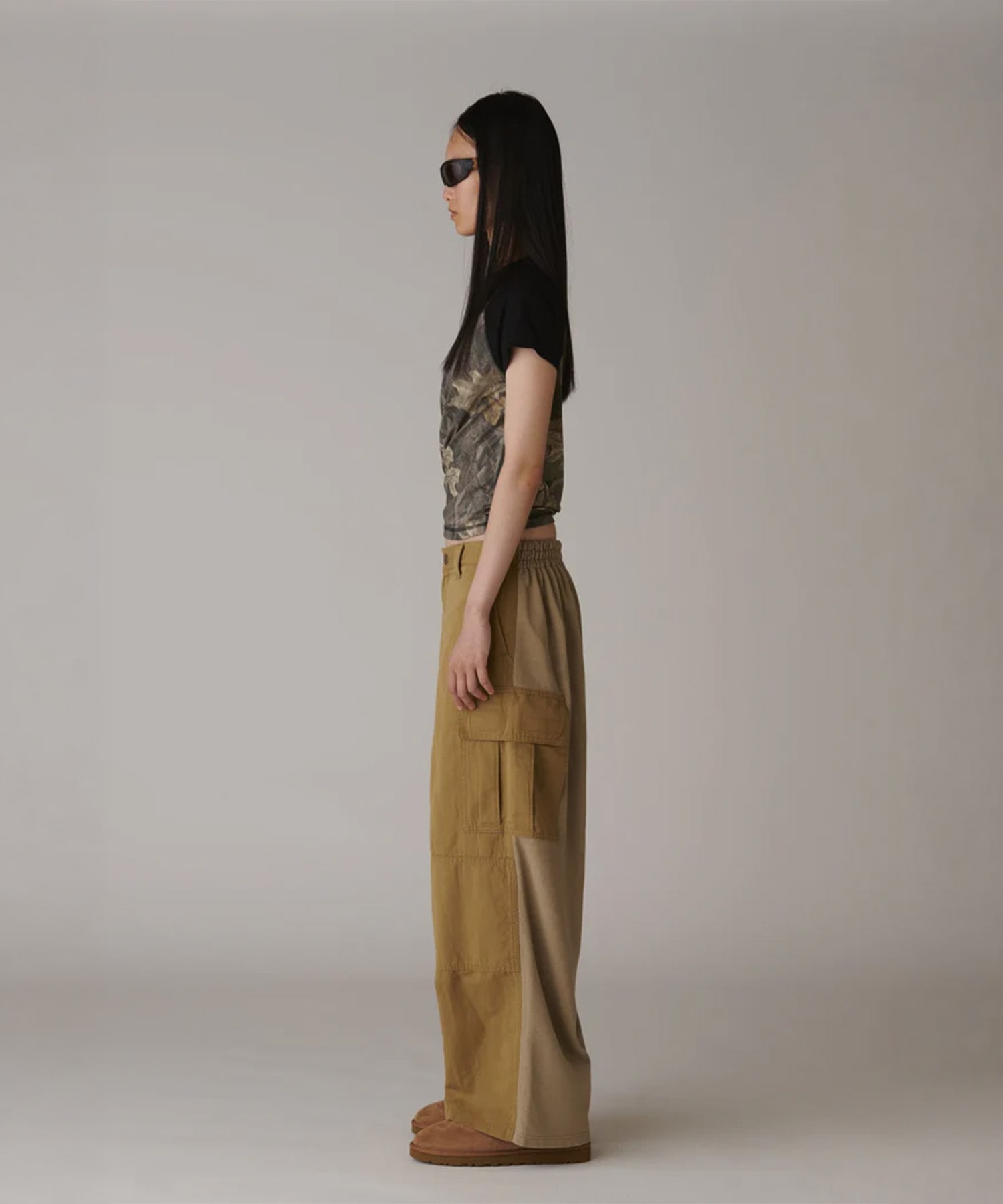 Cotton Silk Raglan Short Sleeve INSCRIRE