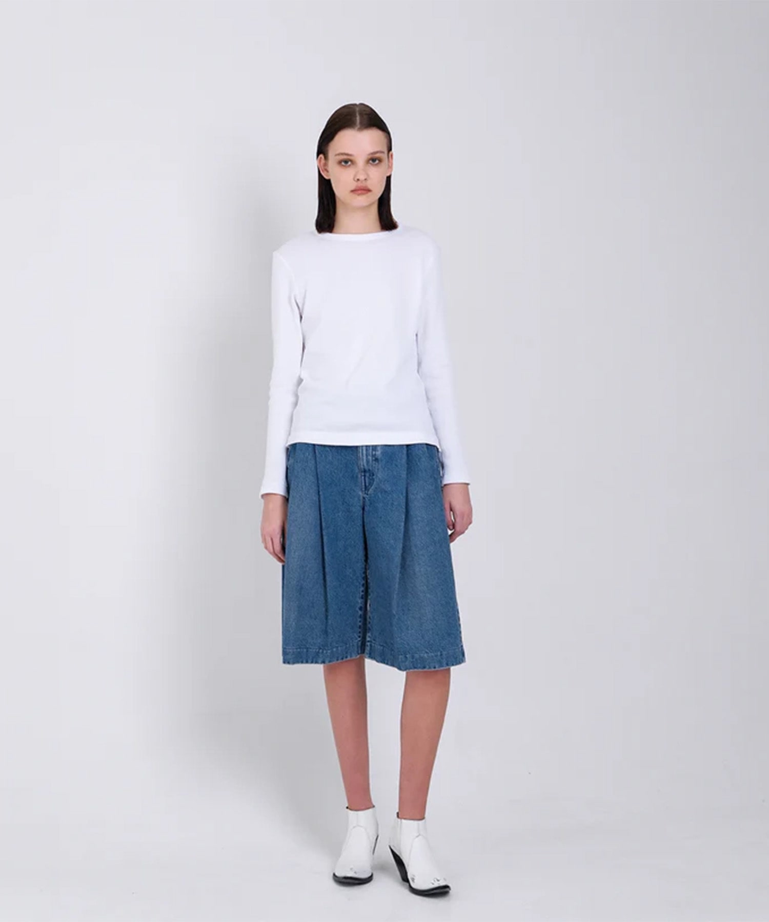 HAKAMA JEAN SHORTS TANAKA