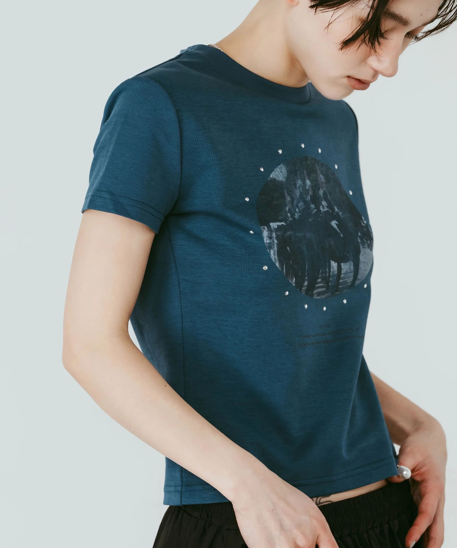 studded compact tee Knuth Marf