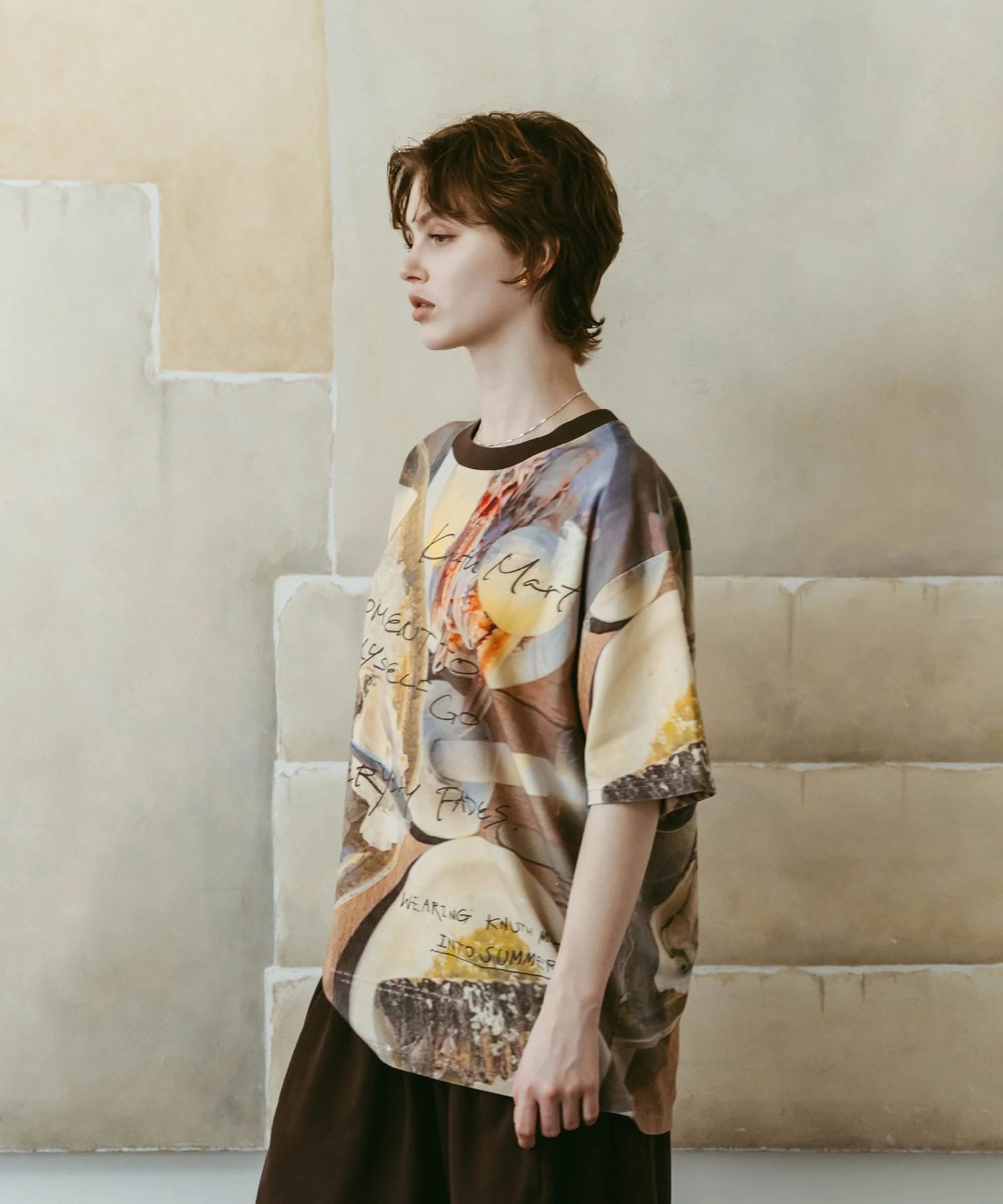 oyster graphic tee(unisex)/oyster Knuth Marf