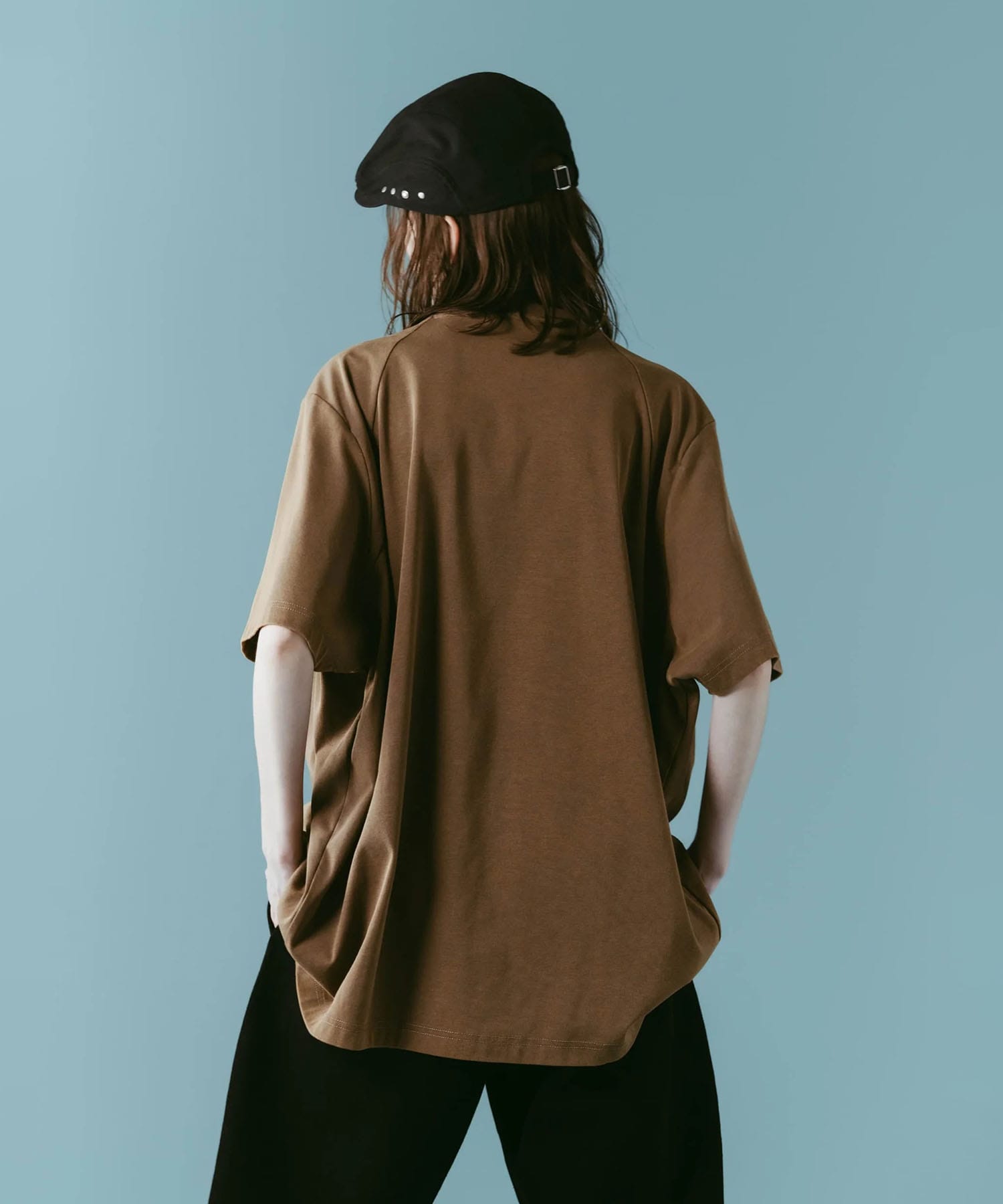 tuck detail oversized tee(unisex) Knuth Marf