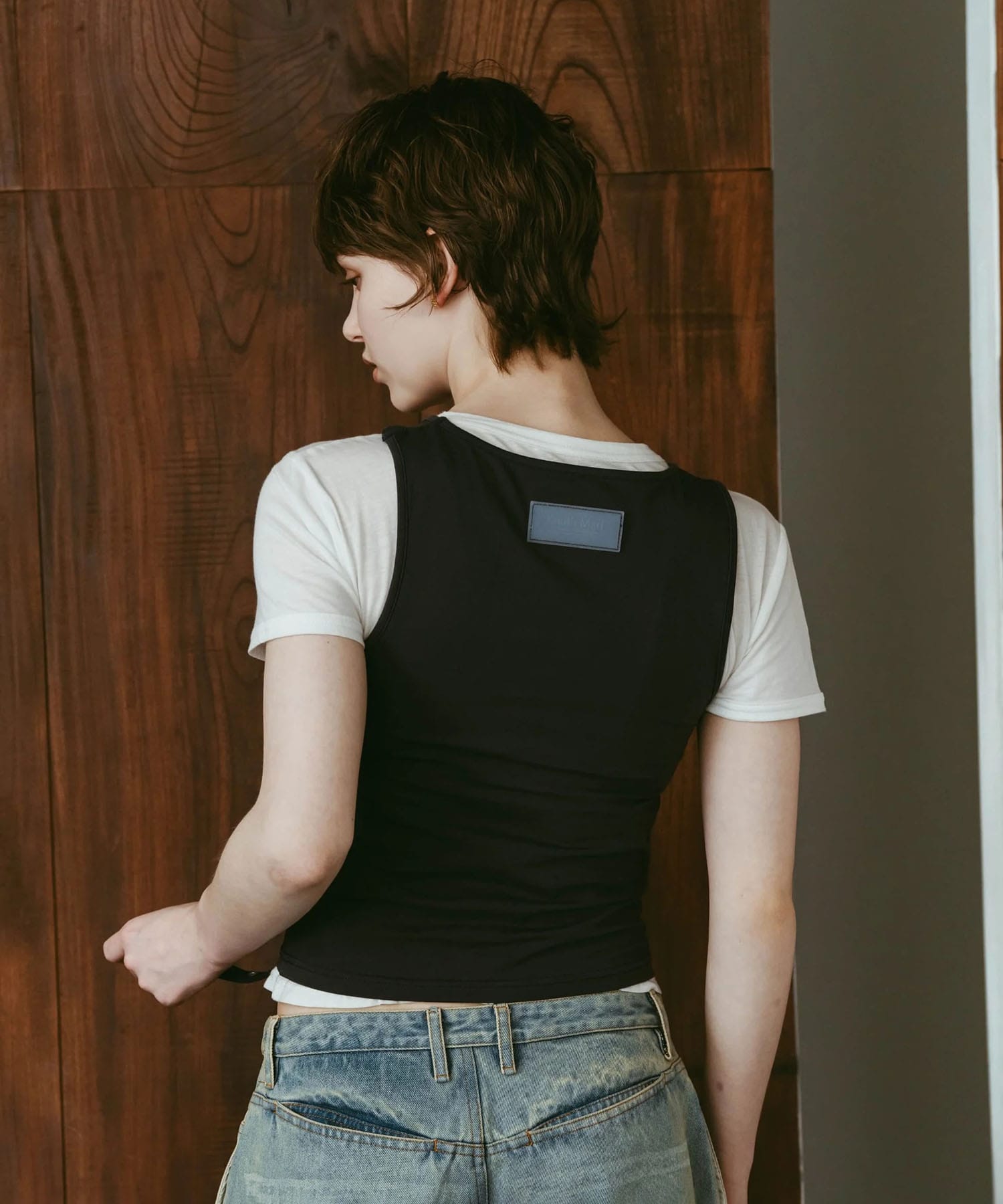 2piece layered tank tee Knuth Marf