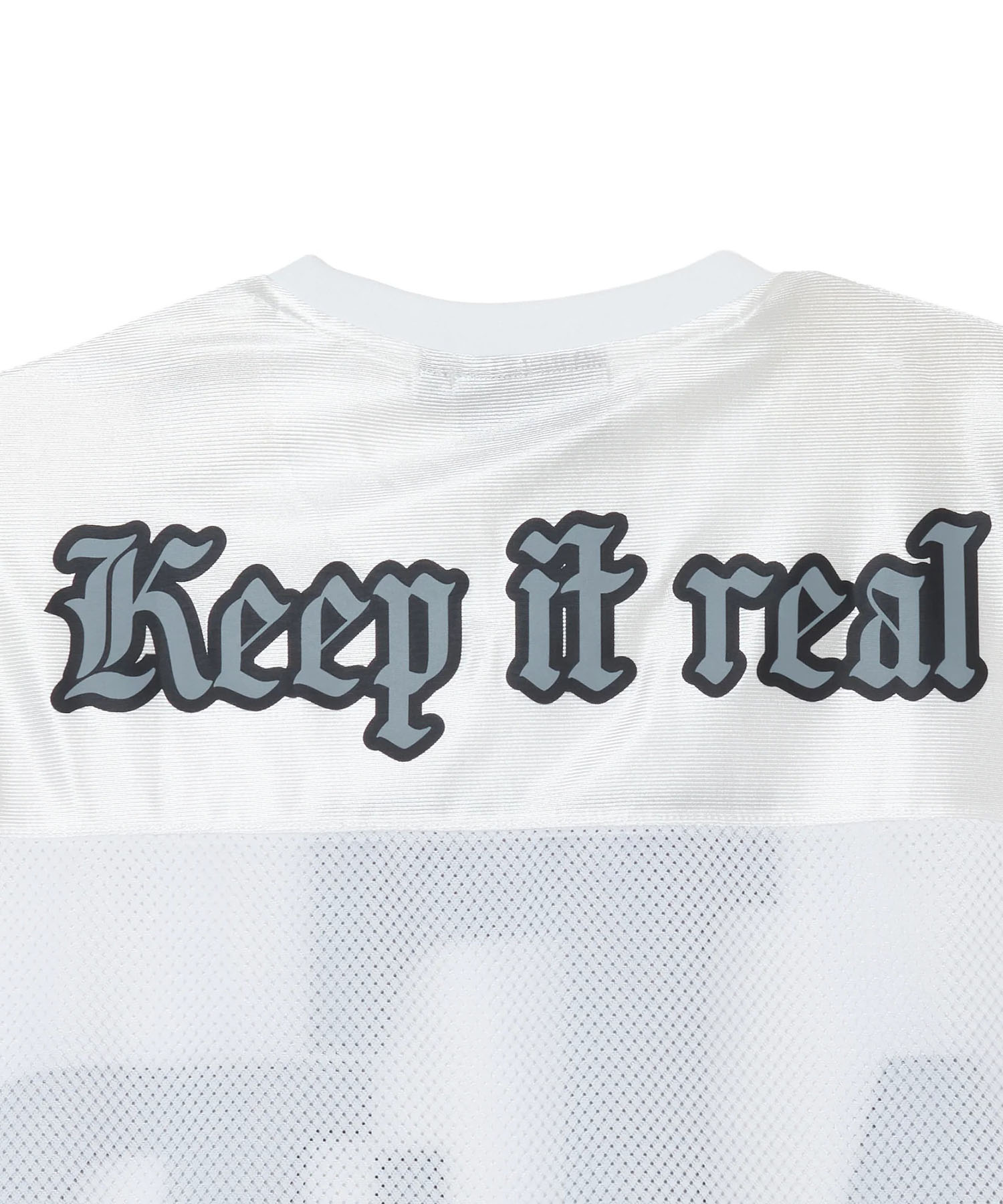 BIG LOGO MESH FOOTBALL TEE AFB