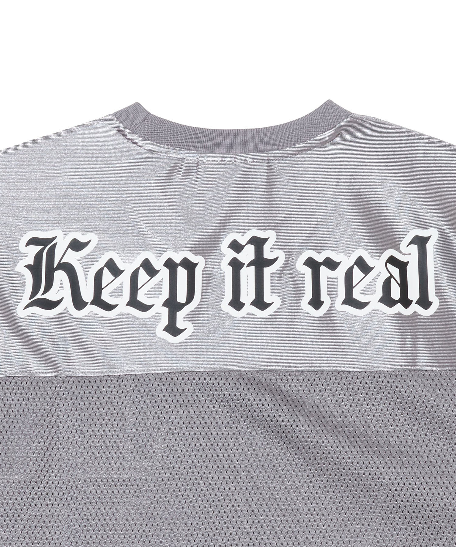 BIG LOGO MESH FOOTBALL TEE AFB
