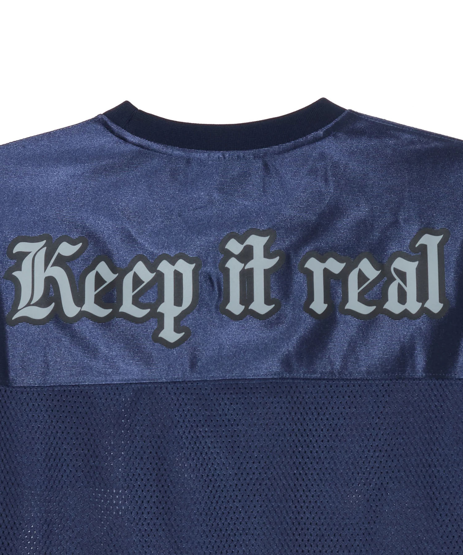 BIG LOGO MESH FOOTBALL TEE AFB