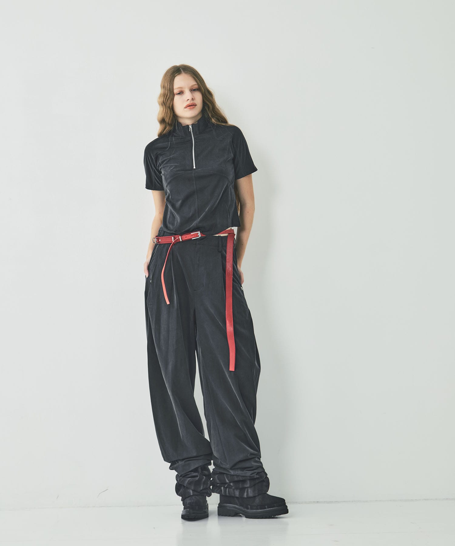 curve leg trousers cupra jersey CONZ