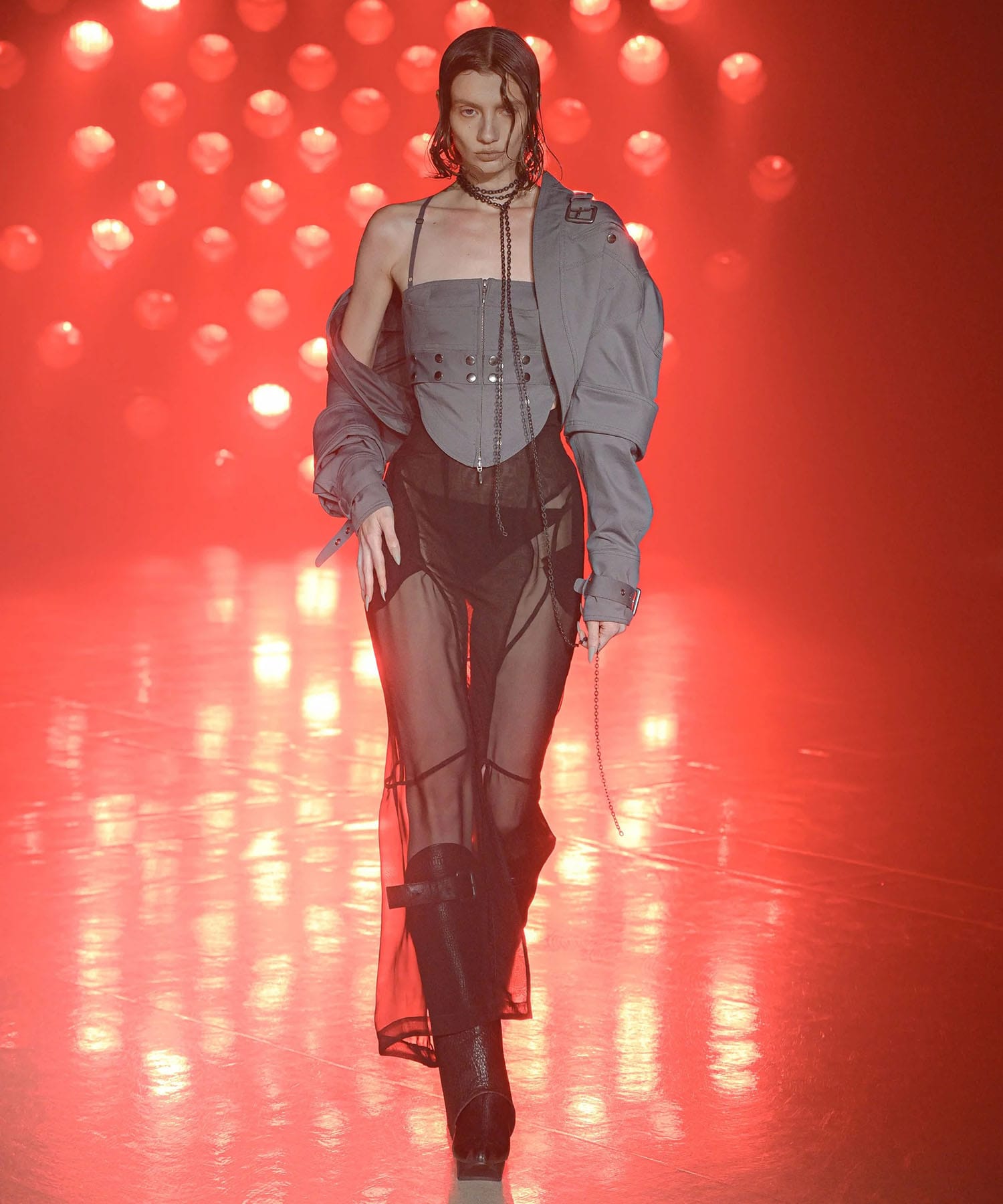 armor snap corset vest mukcyen