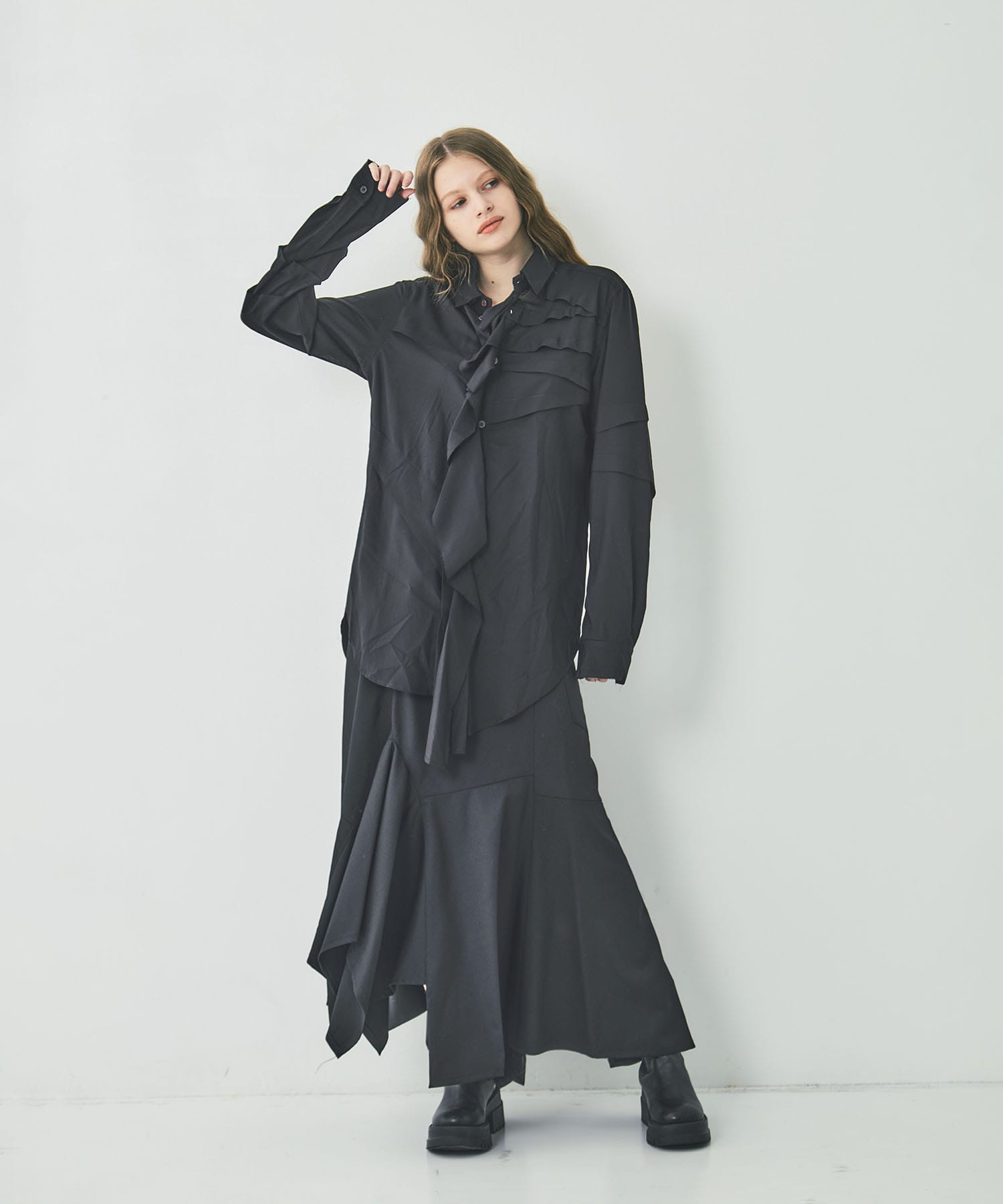 Rayon frill SH sulvam