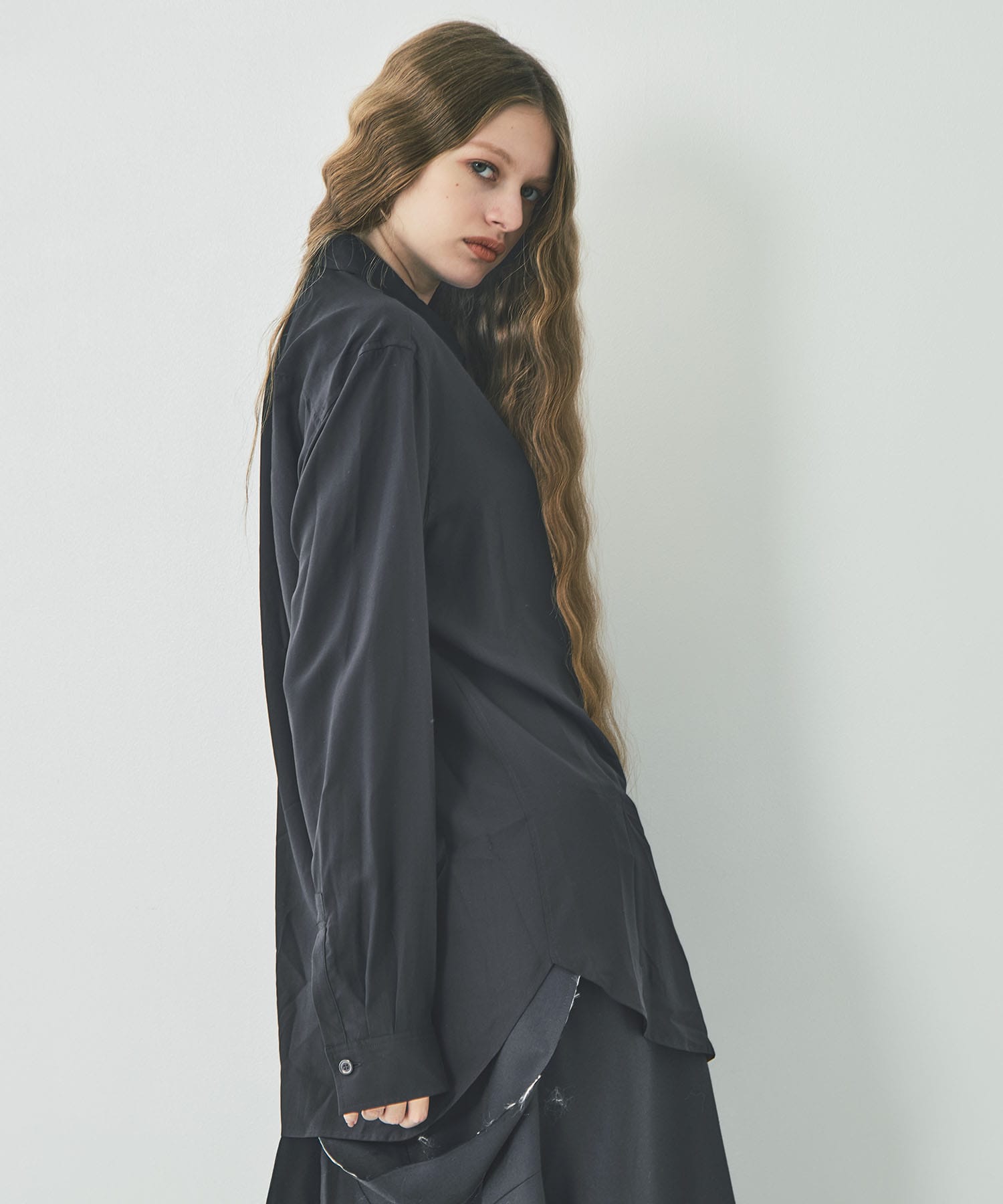 Rayon double collar SH sulvam